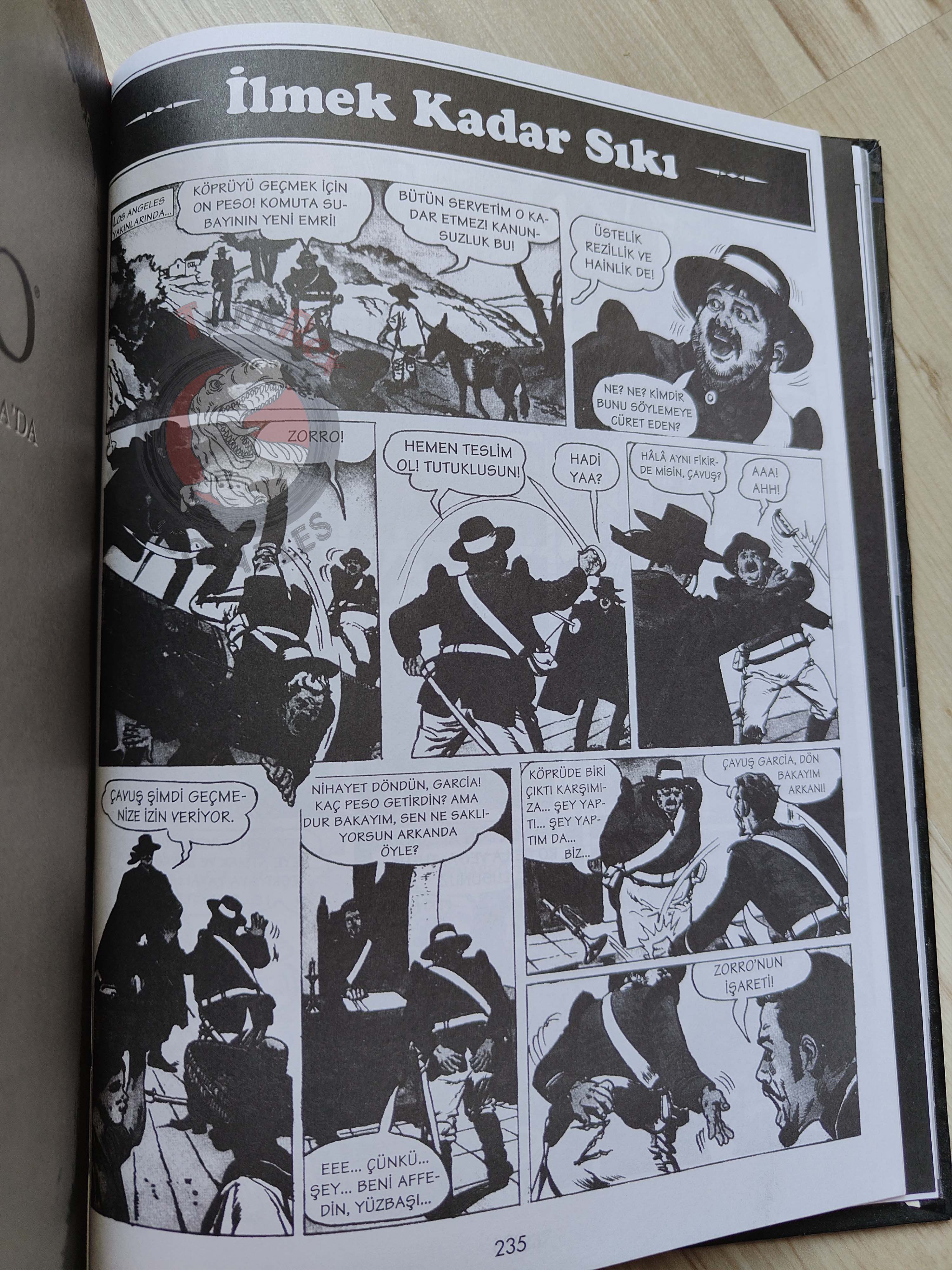 The Complete Classic Adventures of Zorro – Alex Toth Turkish Comic Turkey HC