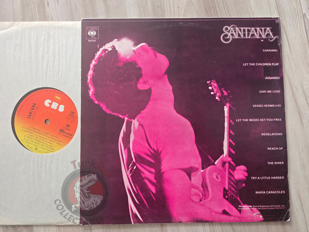 Santana – Festivál Turkish Pressing Vinyl Turkey Edition