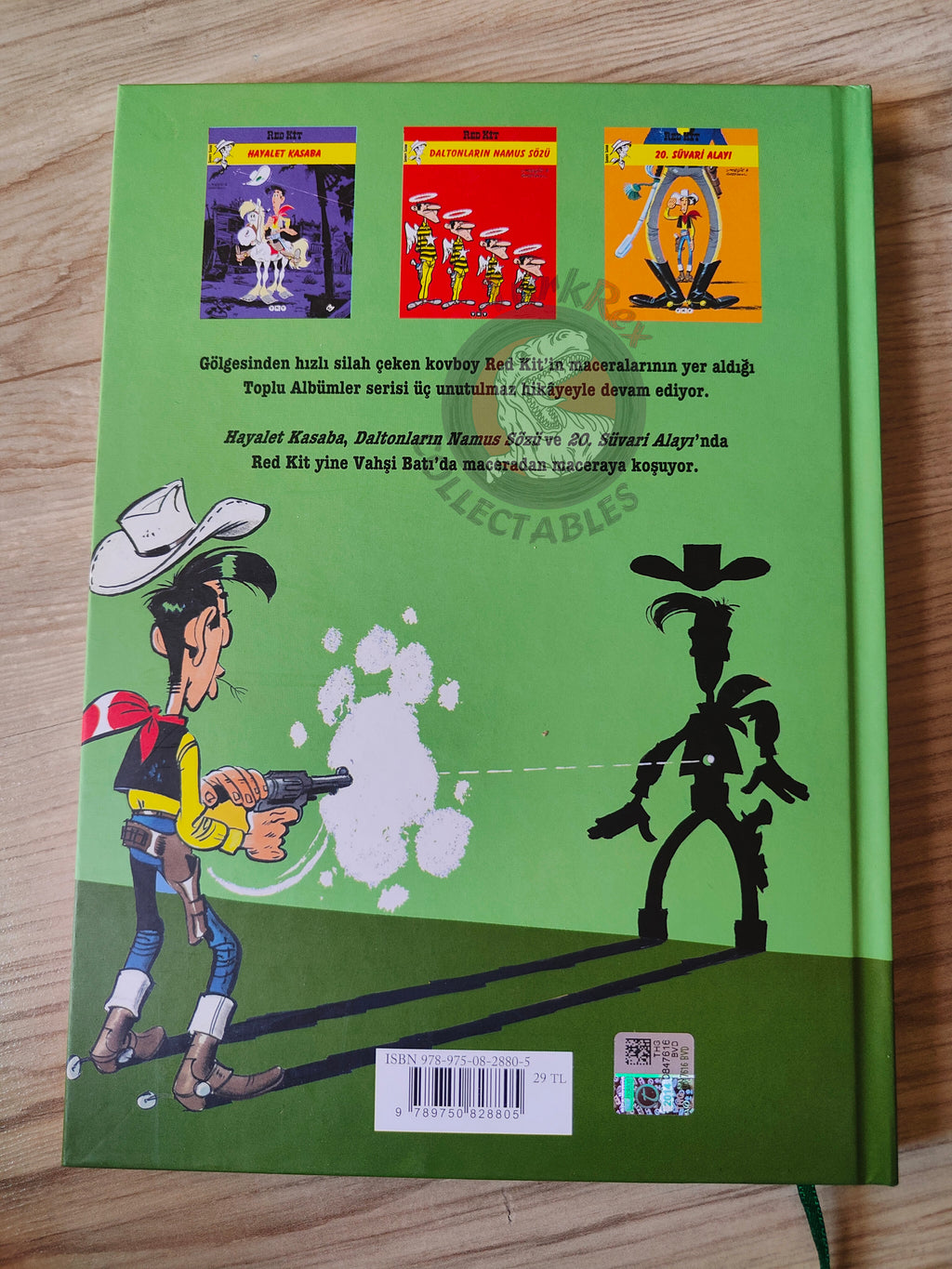 Lucky Luke – L'integrale #9 Turkish Comic Turkey La Ville Fantôme