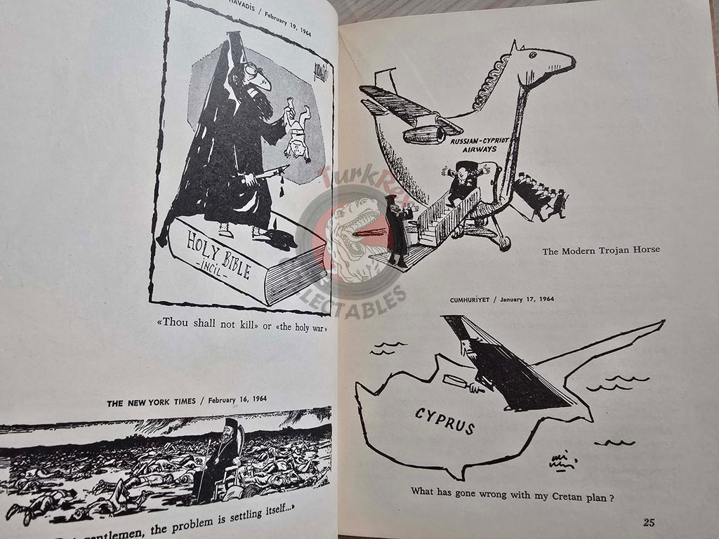 Cyprus: Past / Present / Future 1964 1st English Book Turkey with map and photos