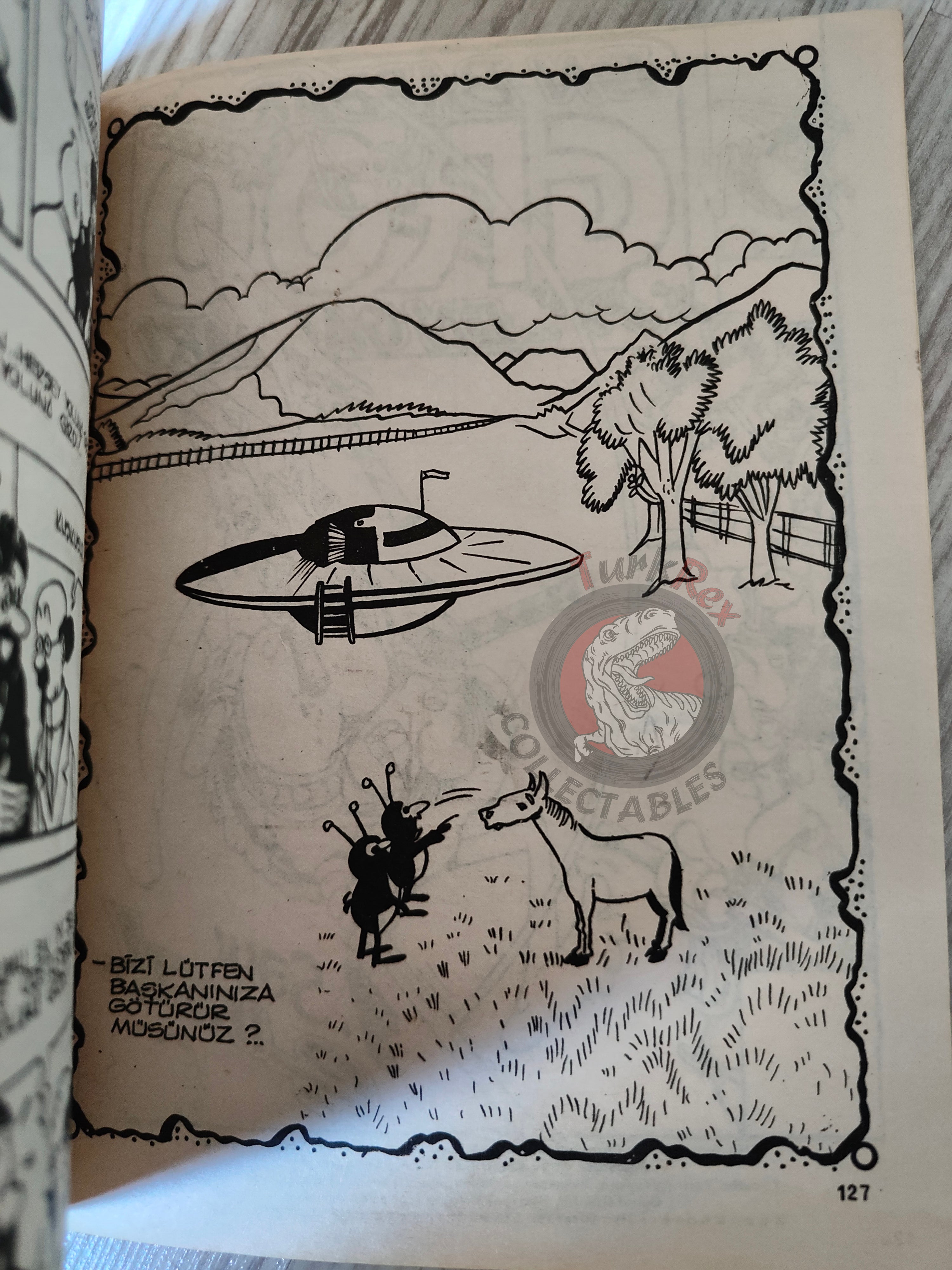 Tintin –  Red Rackham's Treasure mid 1980s Turkish Edition Comic Turkey 1
