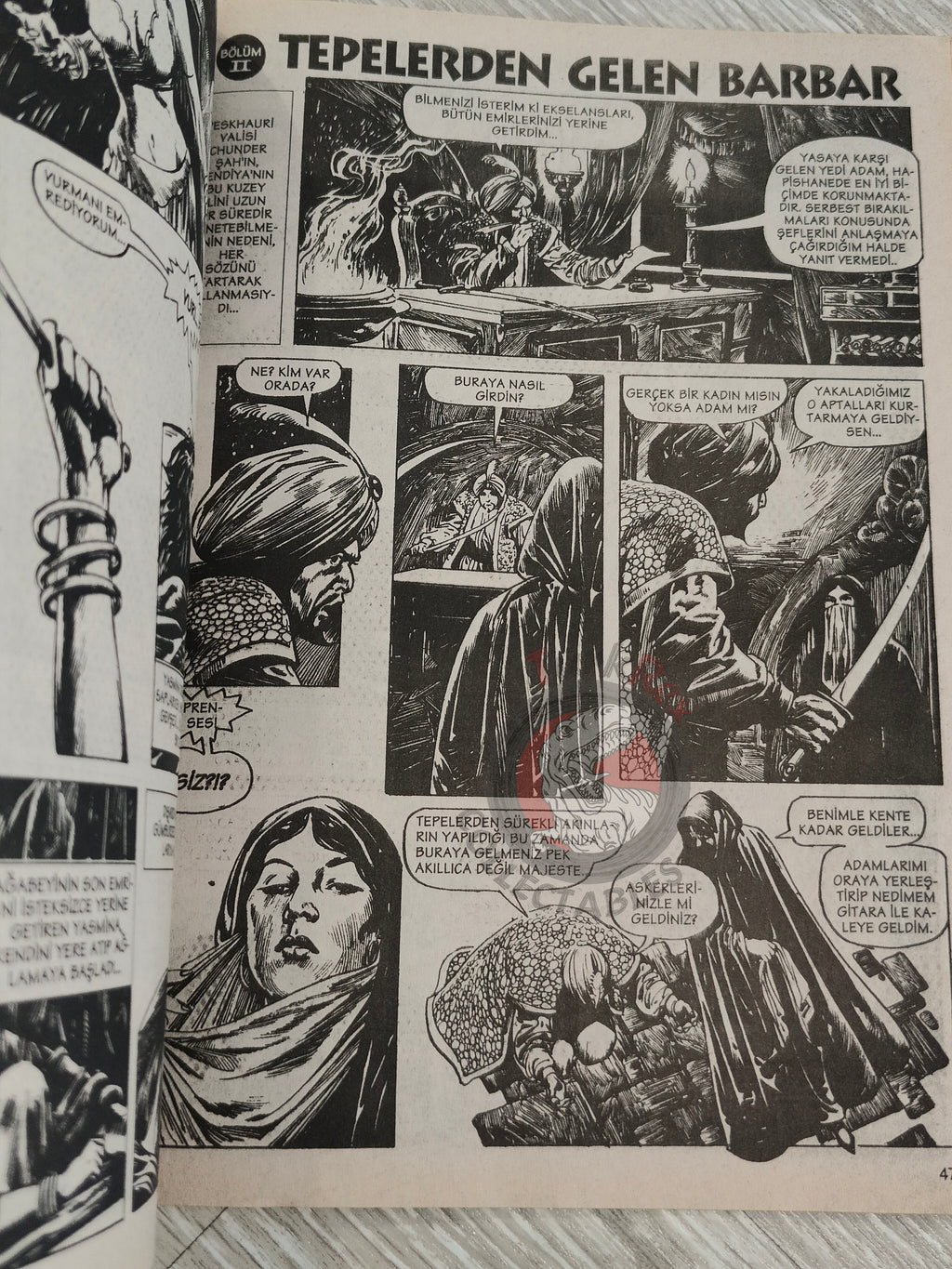 Conan #9 The Savage Sword of Conan #15 #16 Turkish Comic Turkey