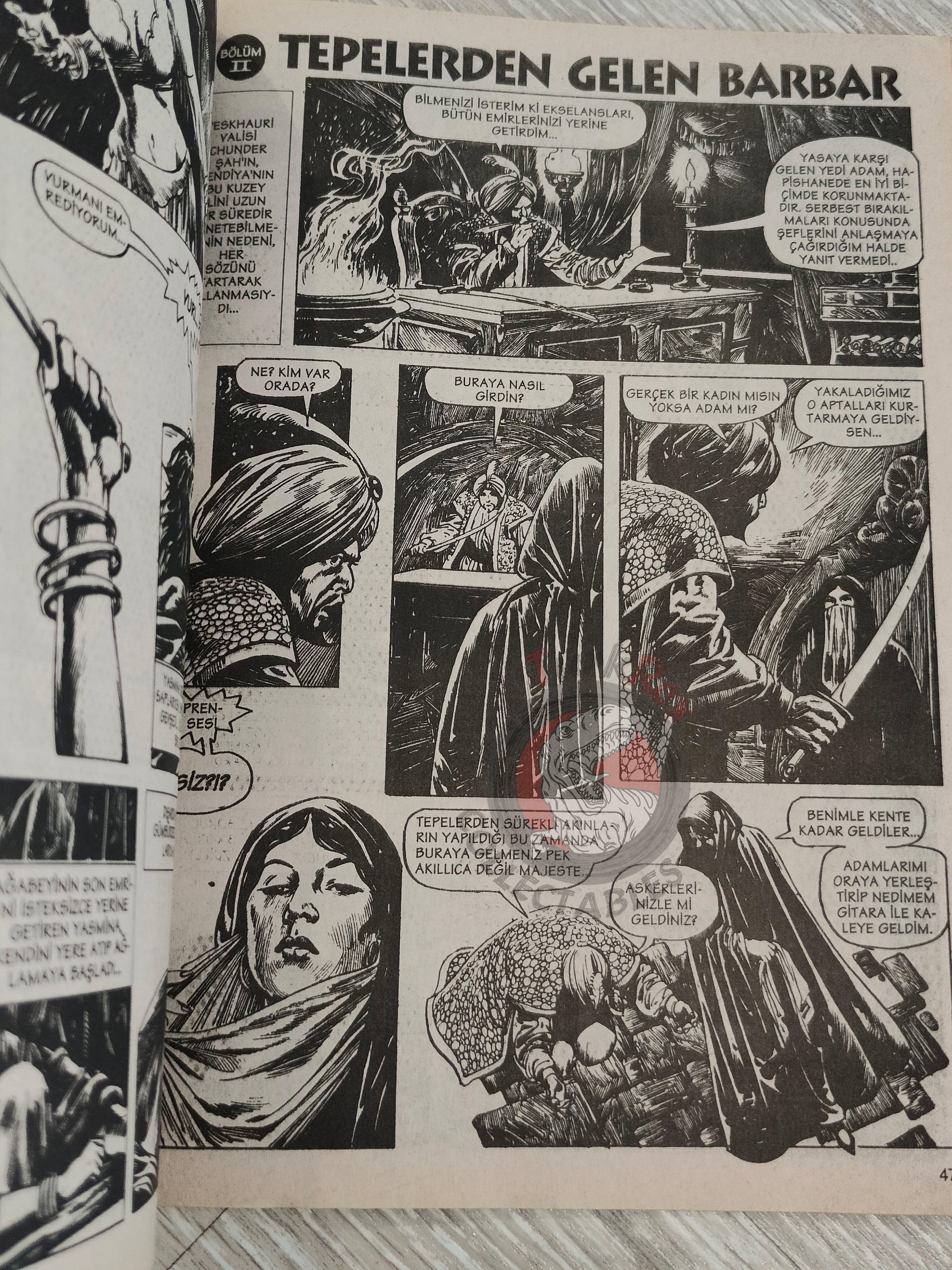 Conan #9 The Savage Sword of Conan #15 #16 Turkish Comic Turkey