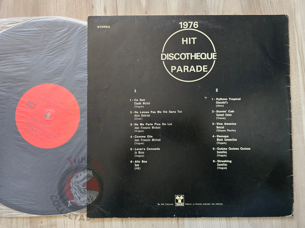 Various – 1976 Hit Discotheque Parade Turkish Pressing Vinyl Turkey Edition 2