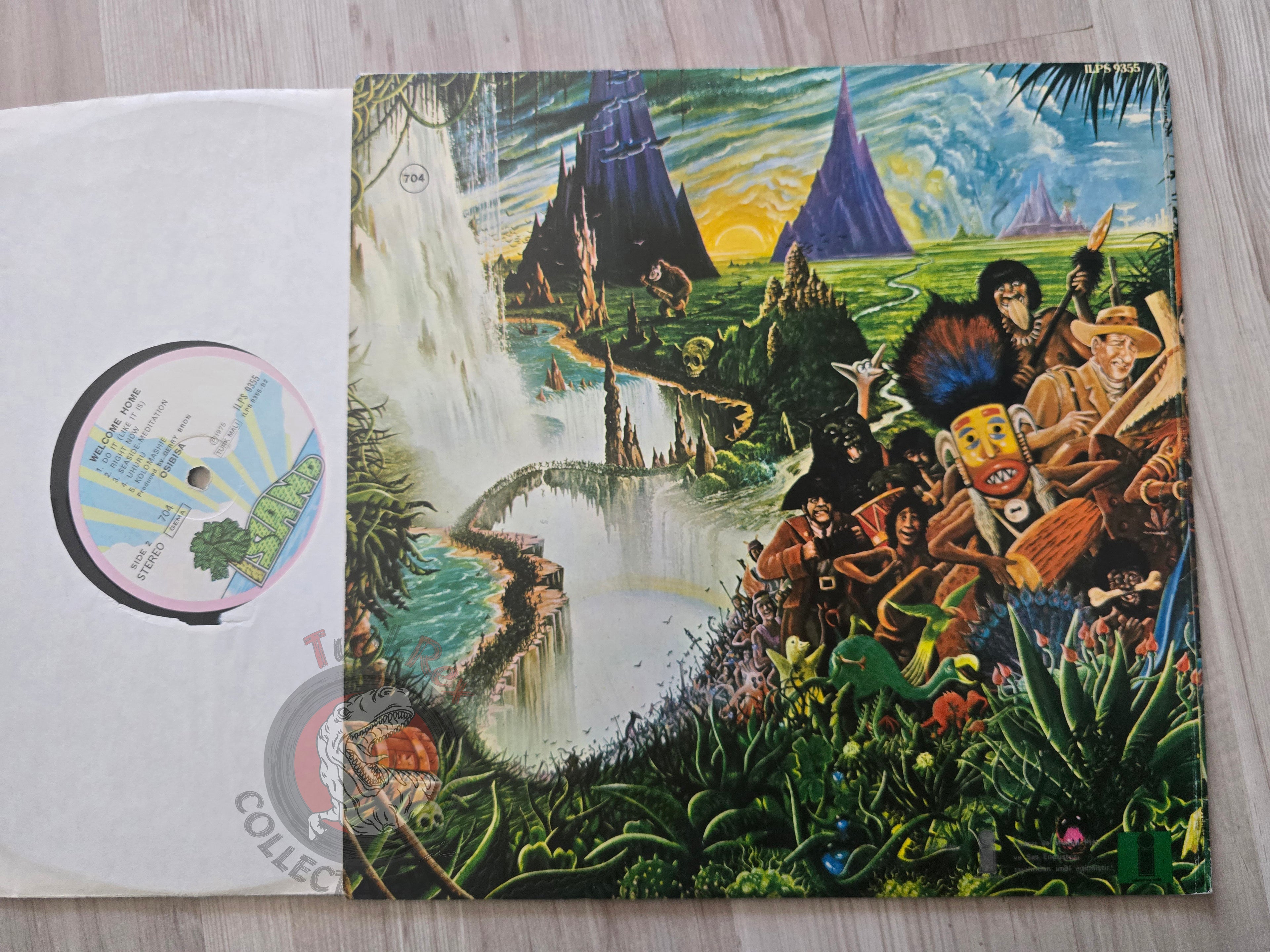 Osibisa – Welcome Home Turkish Pressing Vinyl Turkey Edition
