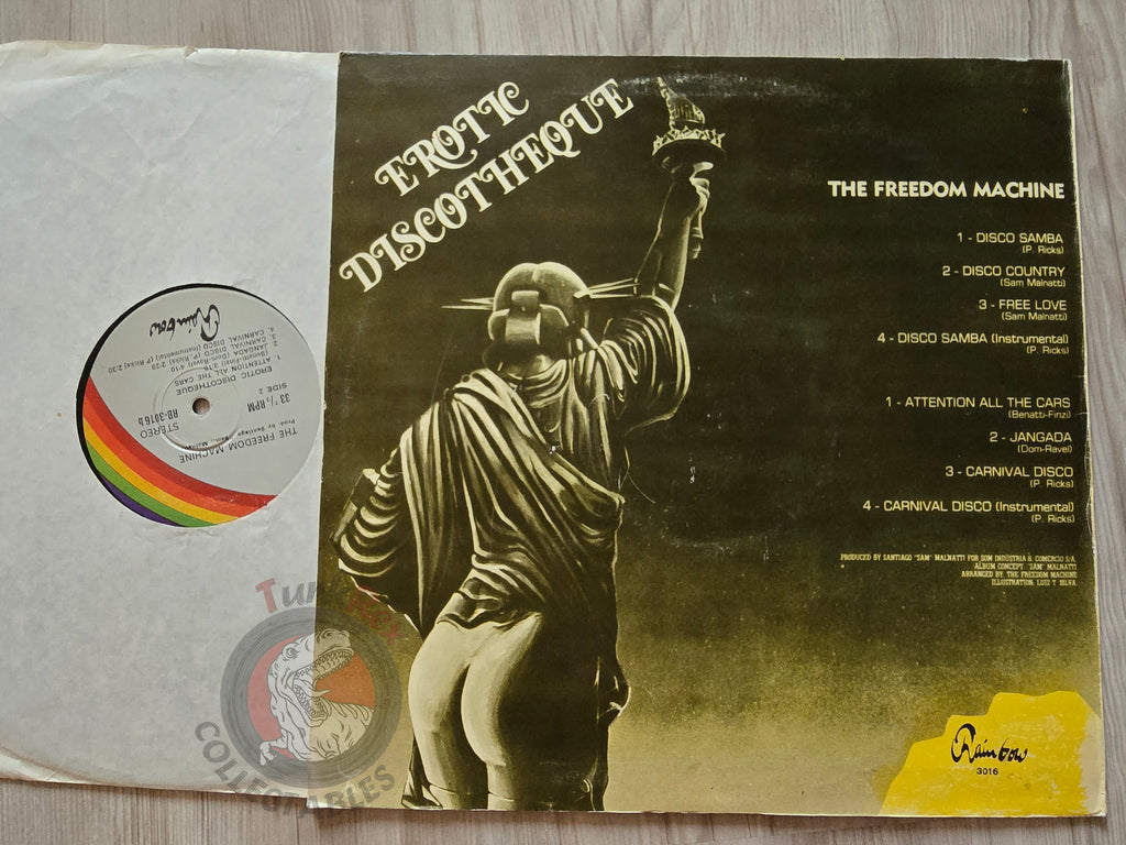 The Freedom Machine – Erotic Discotheque Turkish Pressing Vinyl Turkey Edition