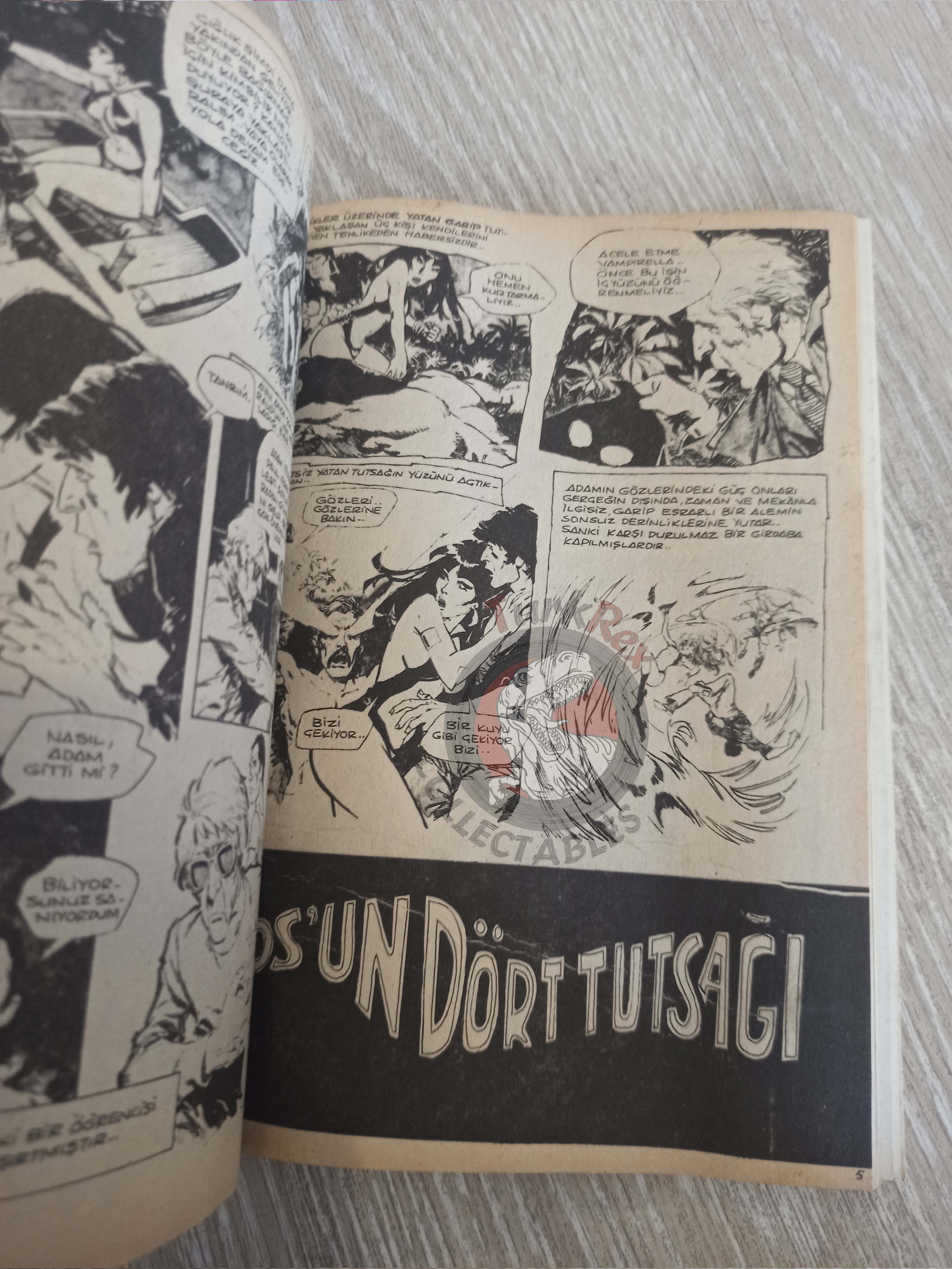 Vampirella Vol #2 1978 Turkish Comic Turkey Warren Publishing cover #49 Morbius