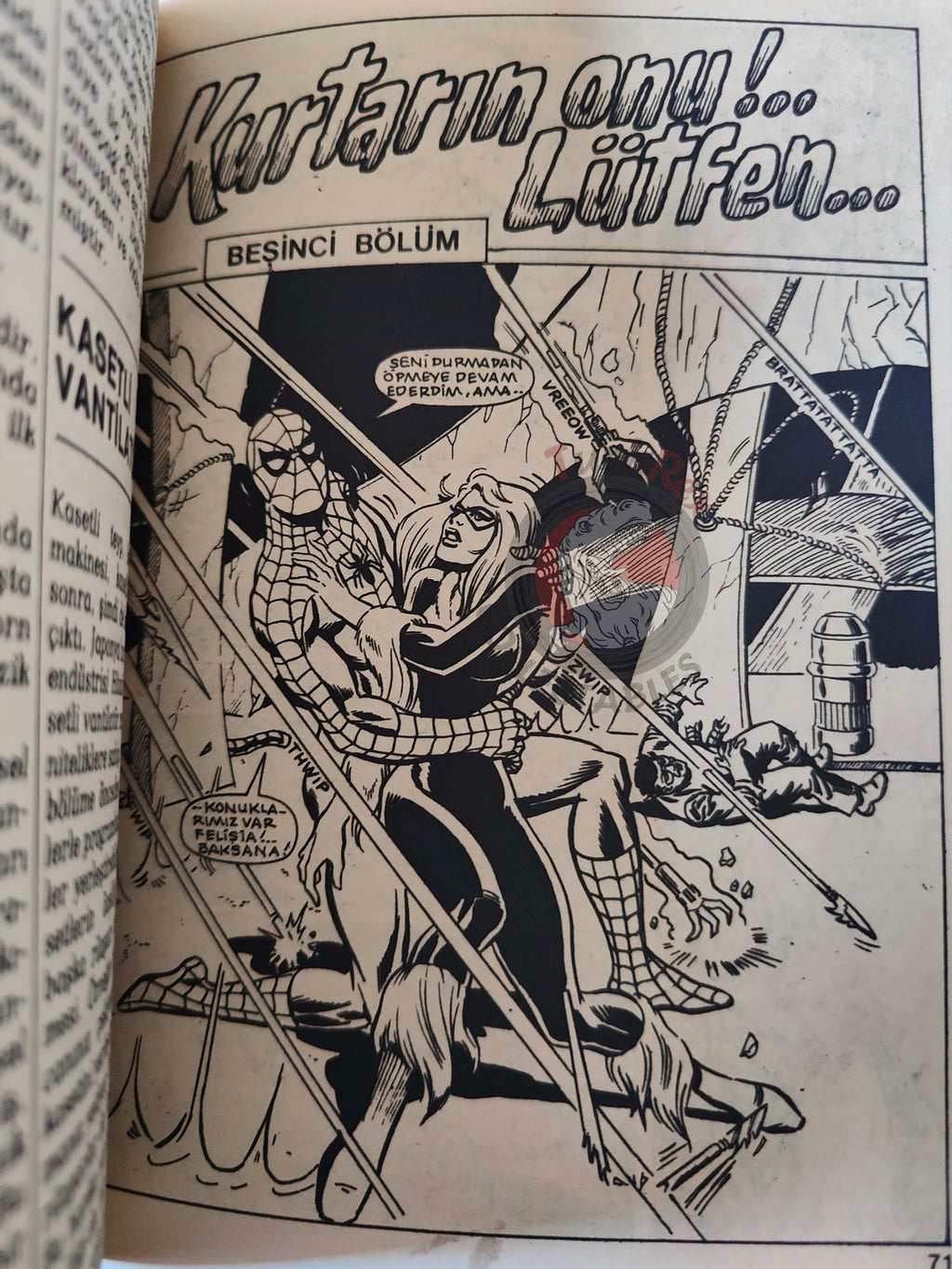 Spider-Man Vol #15 Turkish Comic Turkey Amazing #87 #149 #150 Spectacular #72 - #76