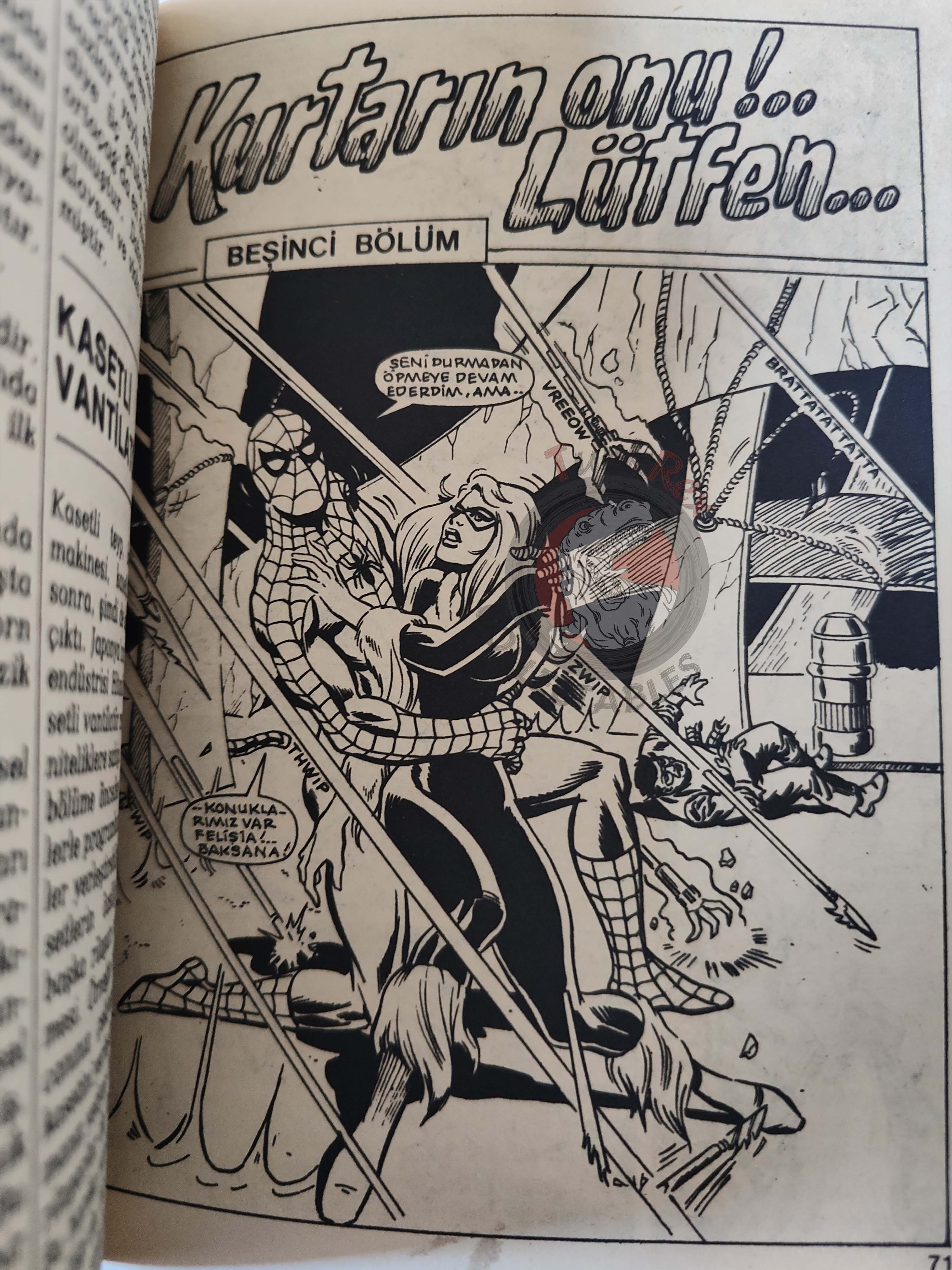 Spider-Man Vol #15 Turkish Comic Turkey Amazing #87 #149 #150 Spectacular #72 - #76