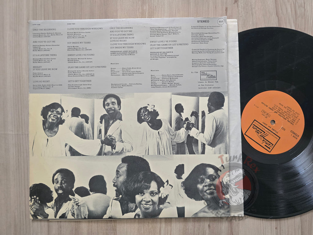 Thelma Houston & Jerry Butler – Thelma & Jerry Turkish Pressing Vinyl Turkey Edition