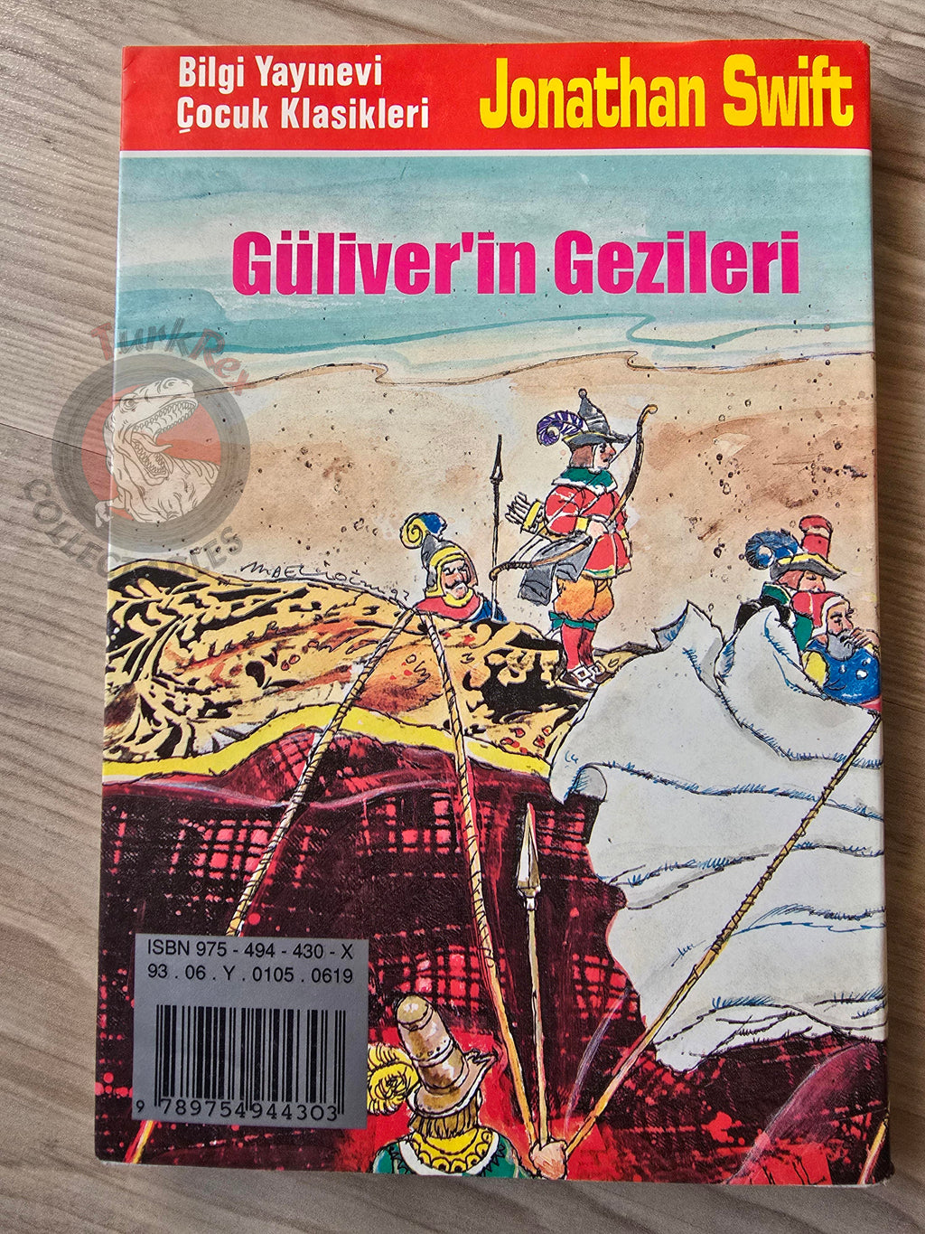 Jonathan Swift – Gulliver's Travels 1993 Turkish Book Turkey Illustrated