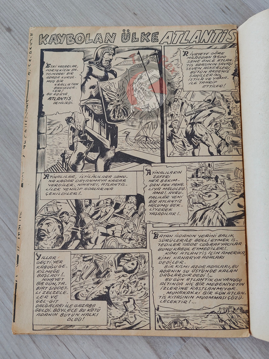 Tarzan and the Veiled Man 1954 Turkish Comic Turkey unique cover