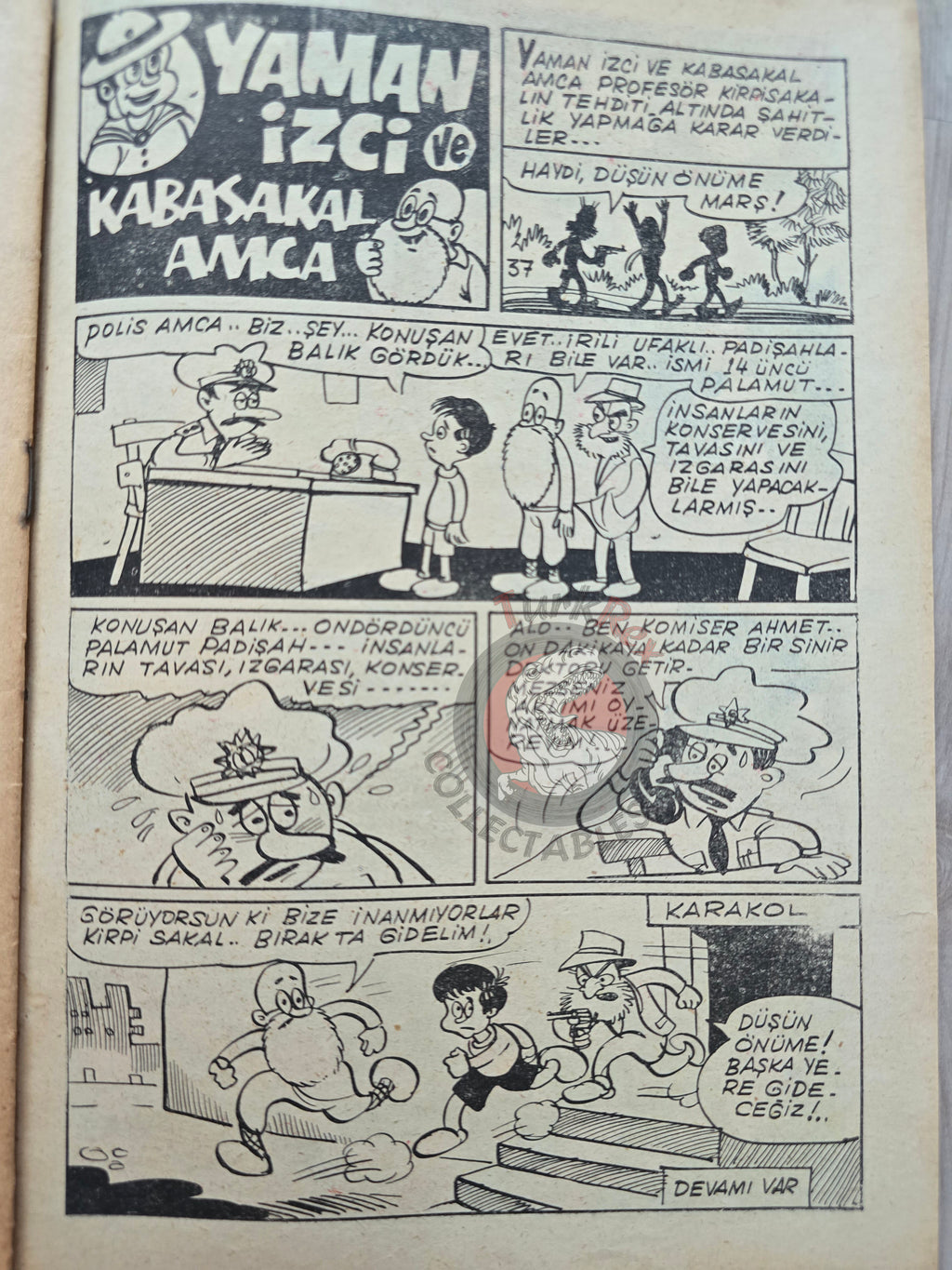 Çocuk Haftası Magazine 1962 Puss in the Boots Turkish Comic Turkey