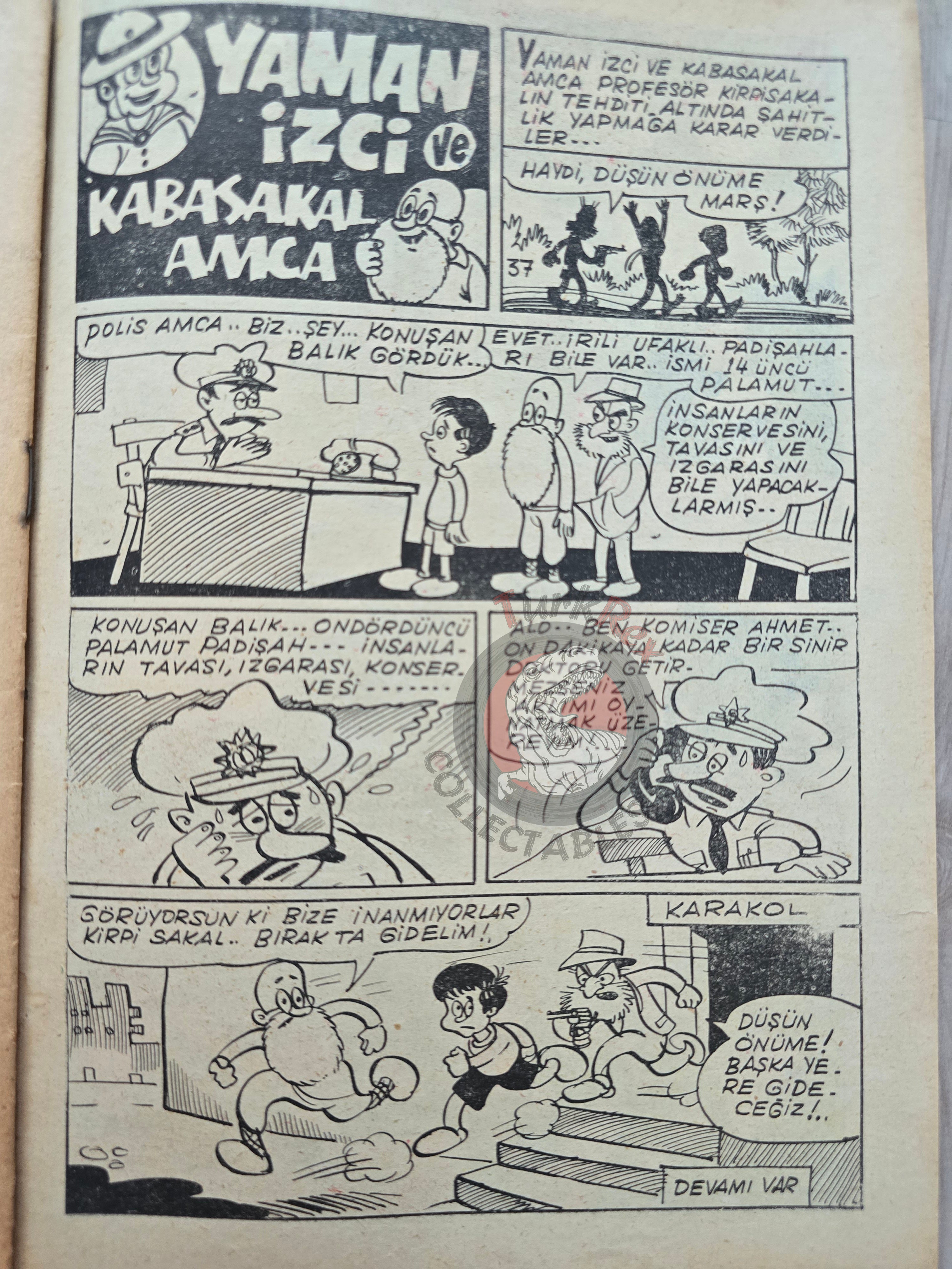 Çocuk Haftası Magazine 1962 Puss in the Boots Turkish Comic Turkey