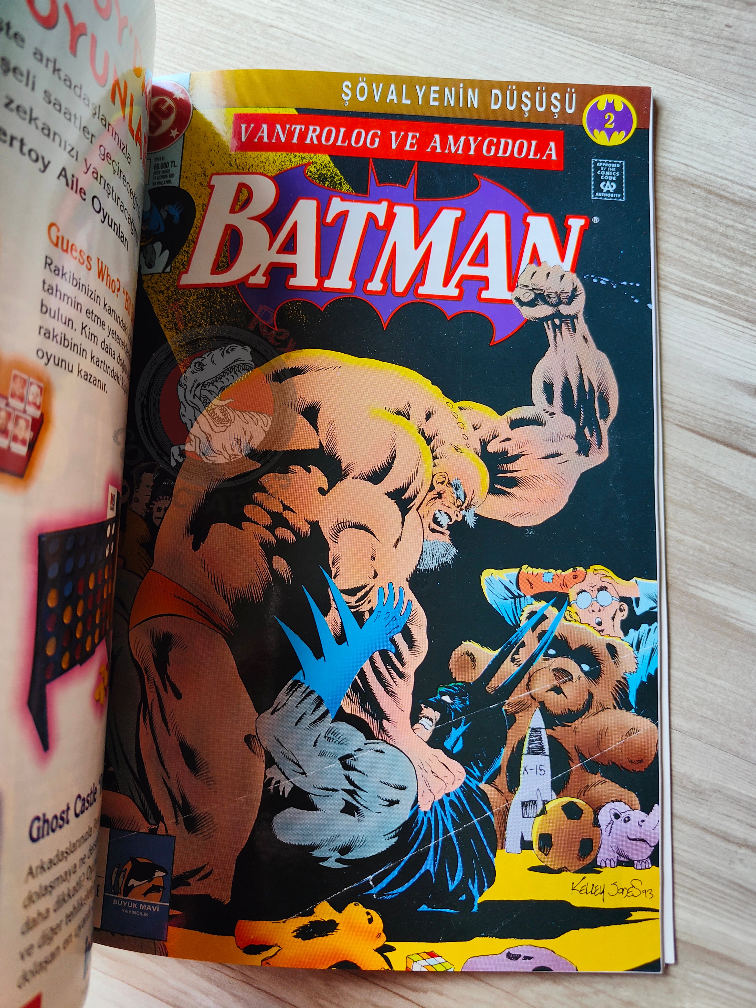 Batman: Knightfall Volume 1 1995 Turkish Comic Turkey  #491 #492 #493 #659