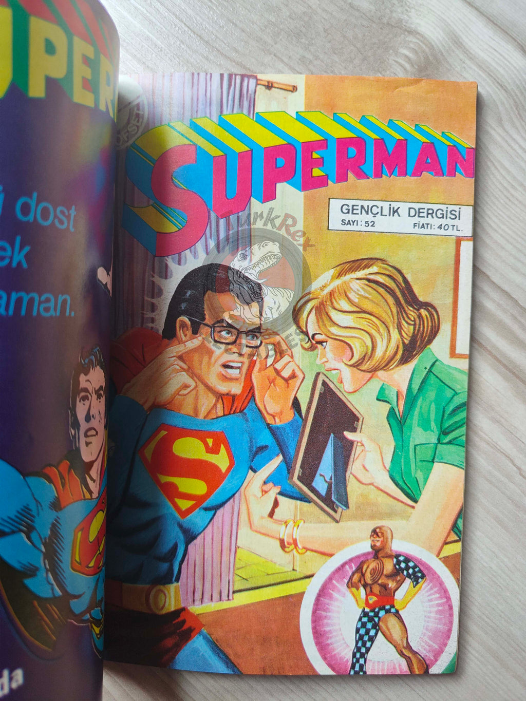 Superman Vol #18 1980s Turkish Comic Turkey #350 #351 #285 Action Comics #510 #512