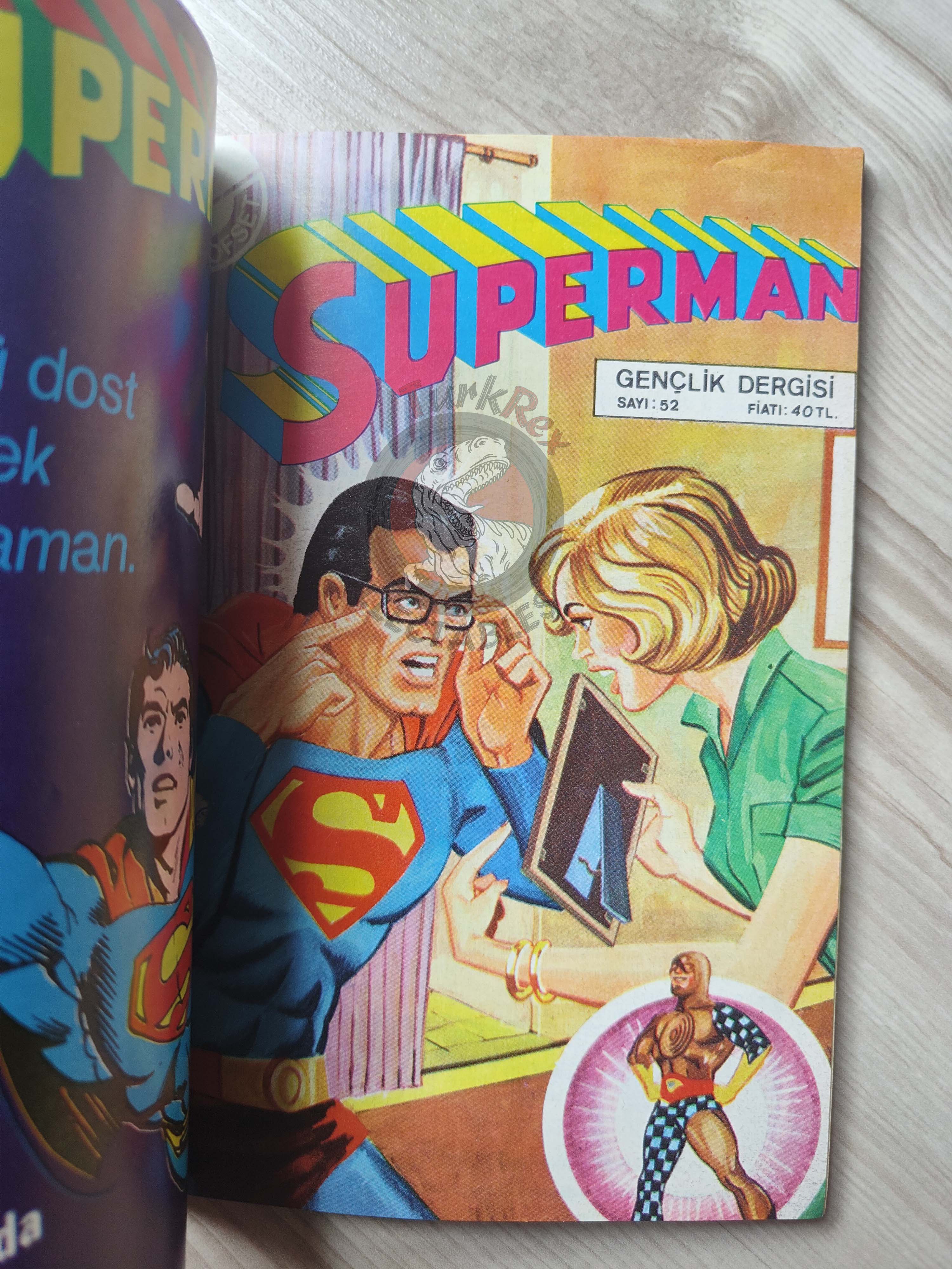 Superman Vol #18 1980s Turkish Comic Turkey #350 #351 #285 Action Comics #510 #512