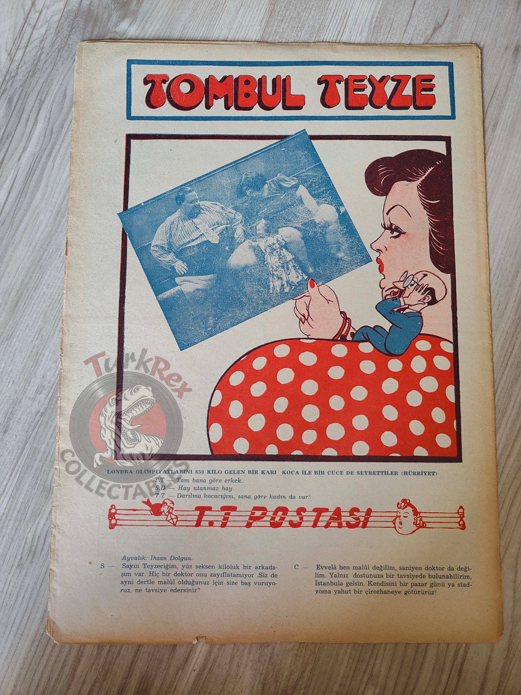 Mizah 1948 Humor Magazine Turkish Turkey Uncle Sam Moscow Conference Soviet Russia USA