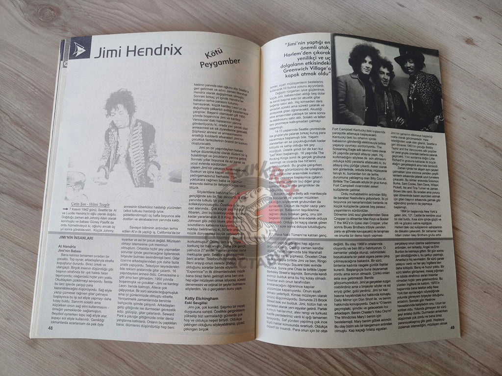 Lull 2002 Richard Ashcroft Turkish Mag Turkey The Verve Jimi Hendrix Clash Foo Fighters