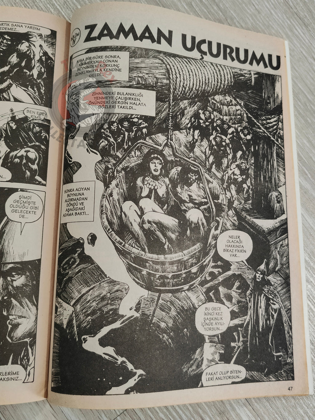 Conan #5 The Savage Sword of Conan #7 Turkish Comic Turkey