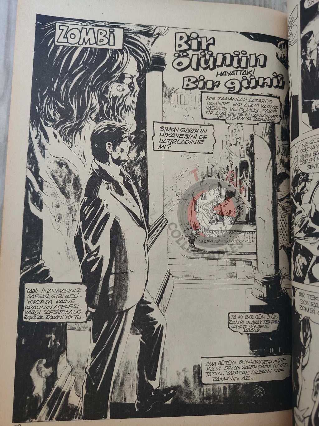 Korku March 1976 Turkish Comic Turkey Vampirella #39 Warren Creepy Eerie