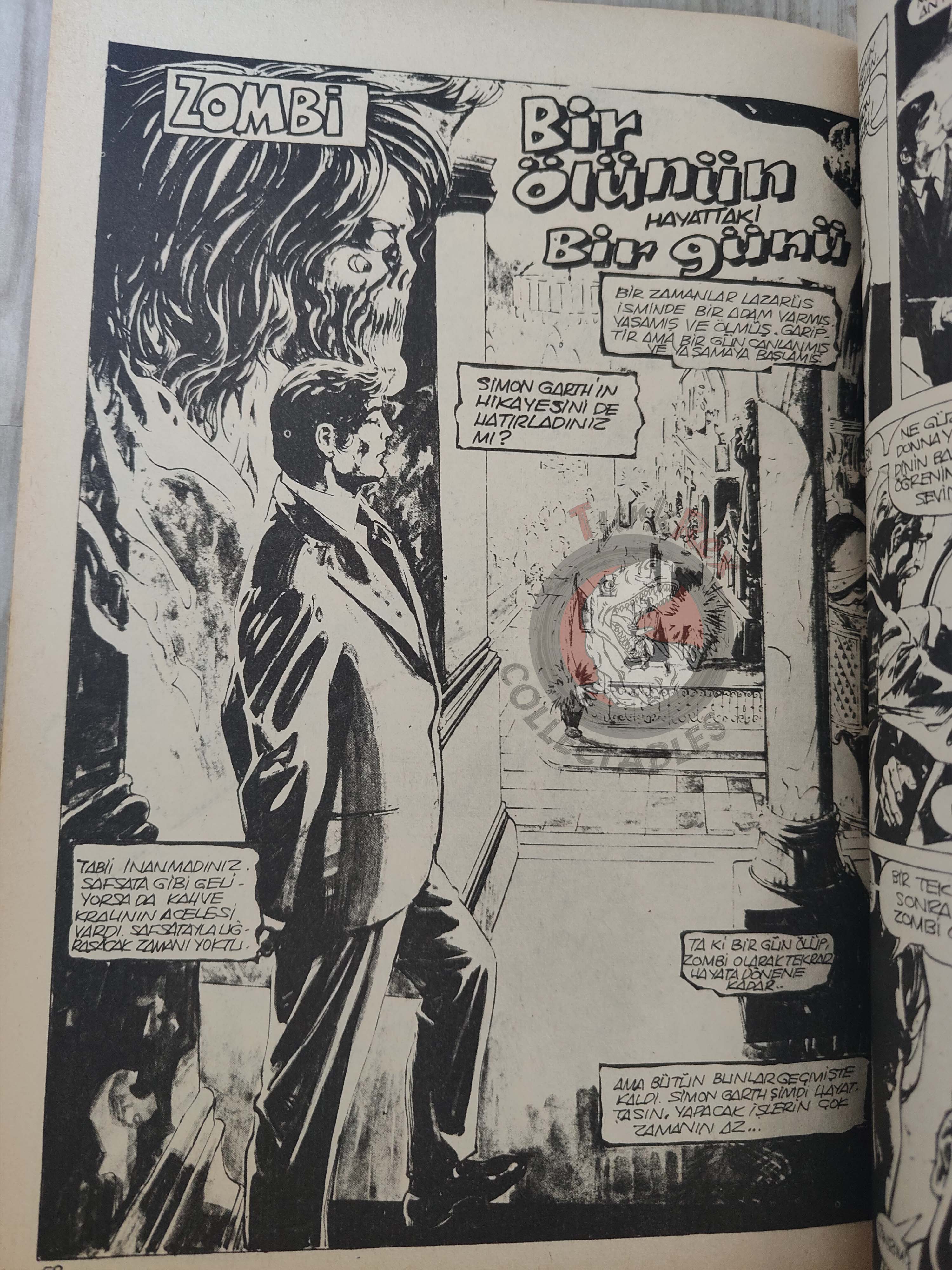 Korku March 1976 Turkish Comic Turkey Vampirella #39 Warren Creepy Eerie