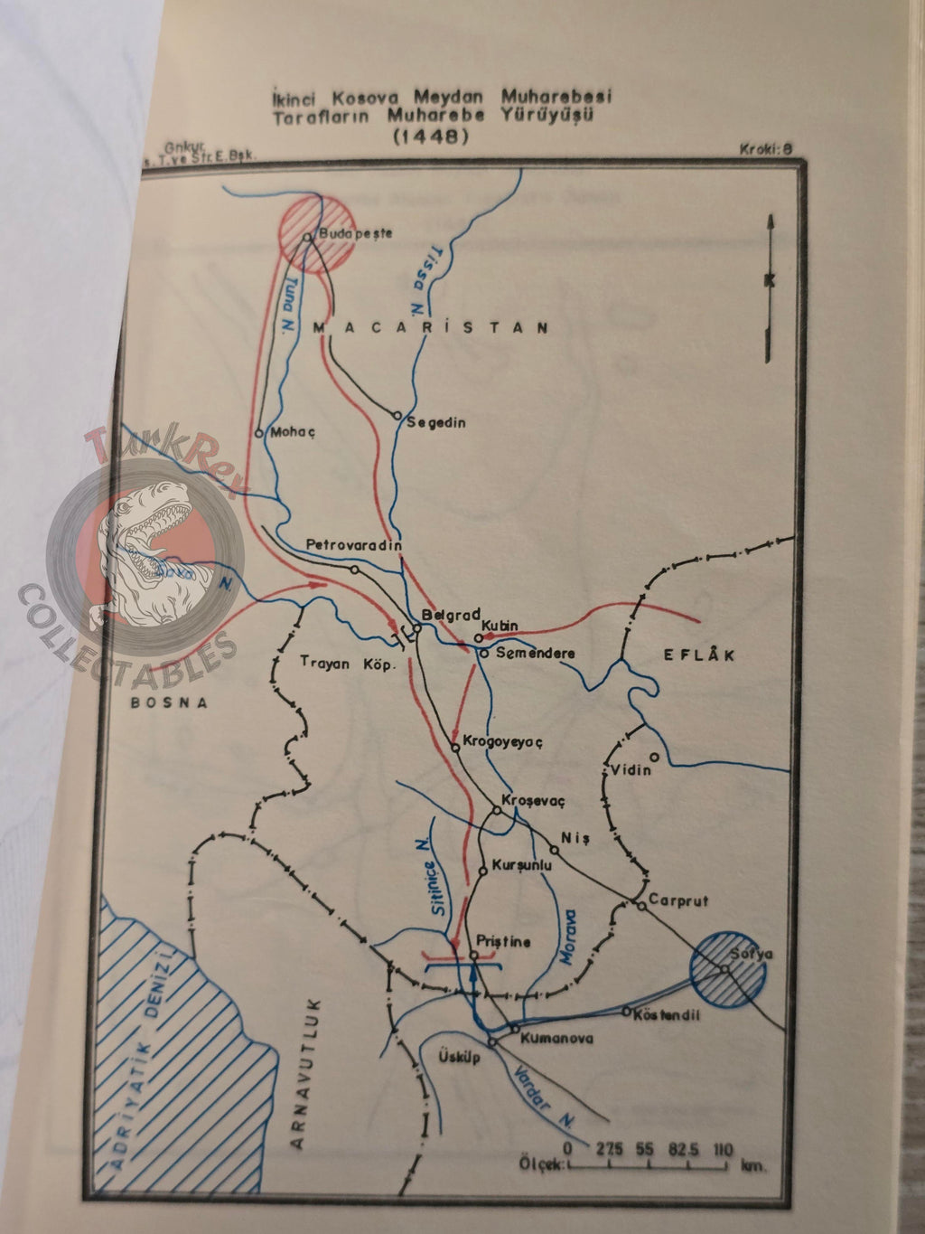 The Battles of Varna and Second Kosovo 1986 Turkish Book Military Ottoman Empire Maps Murad II