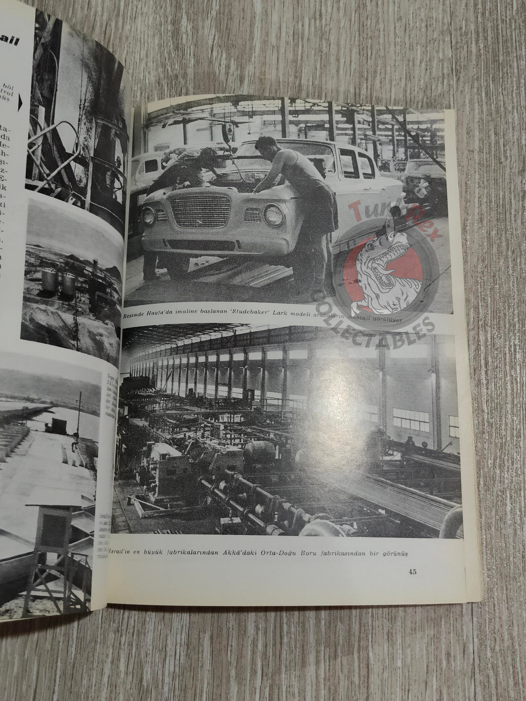 Israel 13th Anniversary 1961 Israeli Embassy Propaganda Turkish Book Turkey Middle East
