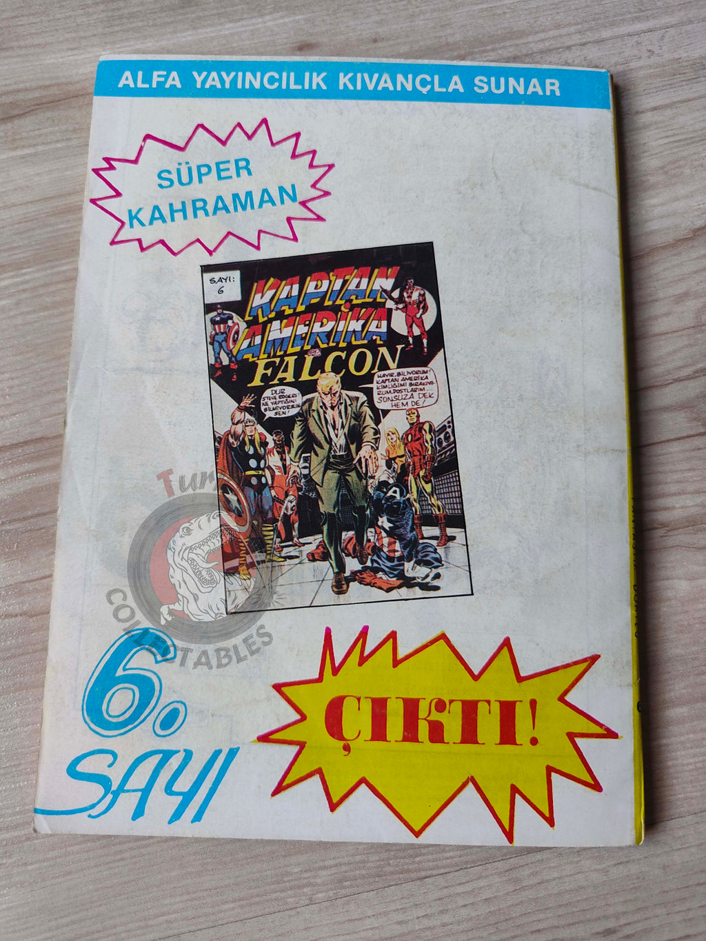 Fantastic Four #6 1988 Turkish Comic Turkey #203 #206 #207 #208