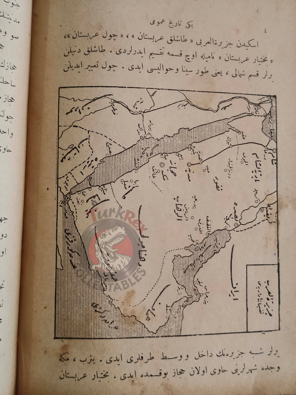 Ottoman 1924 New General History  Book with many Maps Ali Reşad Empire + Botany Plants
