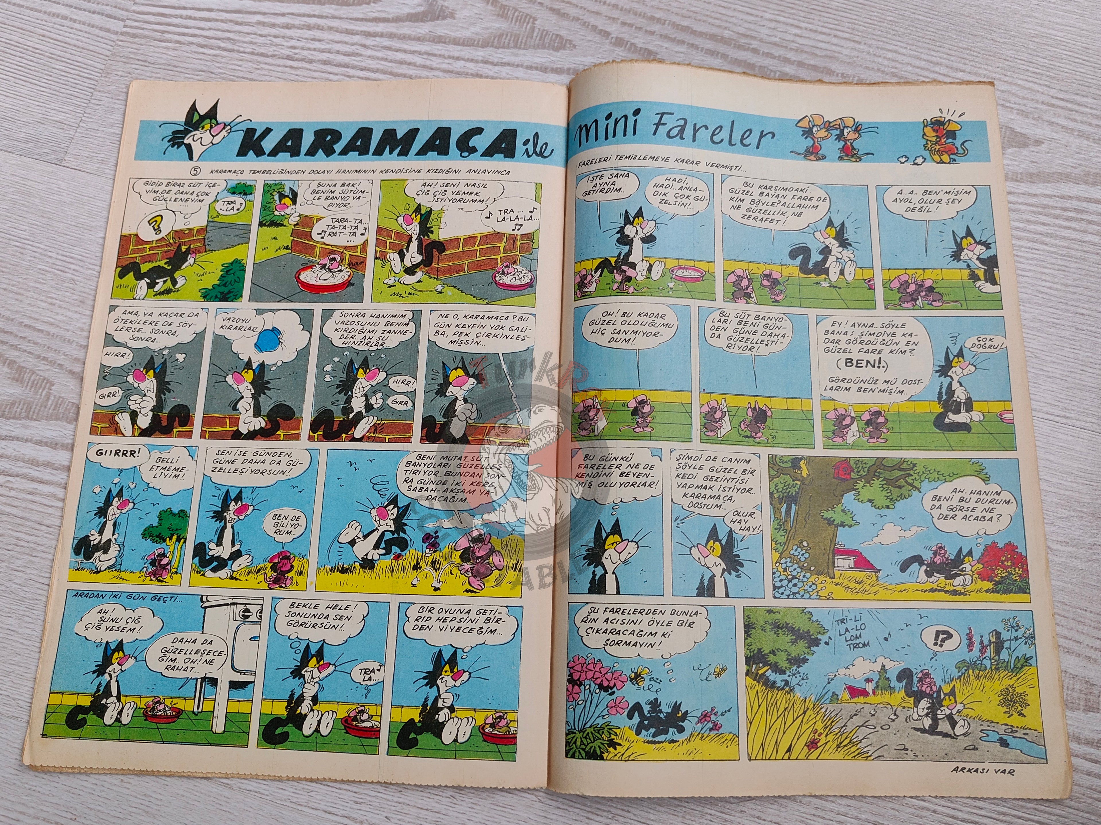 Doğan Kardeş 1969 Magazine #15 Turkish Comic Turkey Zero X, Captain Scarlet, Tarzan