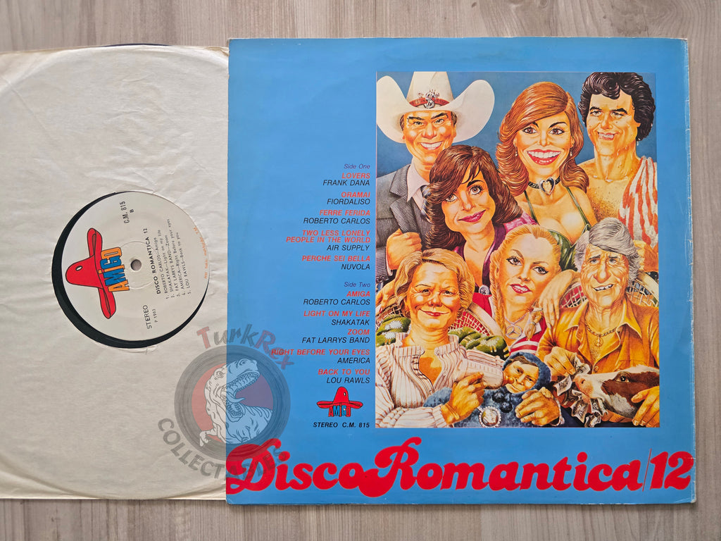 Various – Disco Romantica 12 Turkish Pressing Vinyl Turkey Edition Dallas