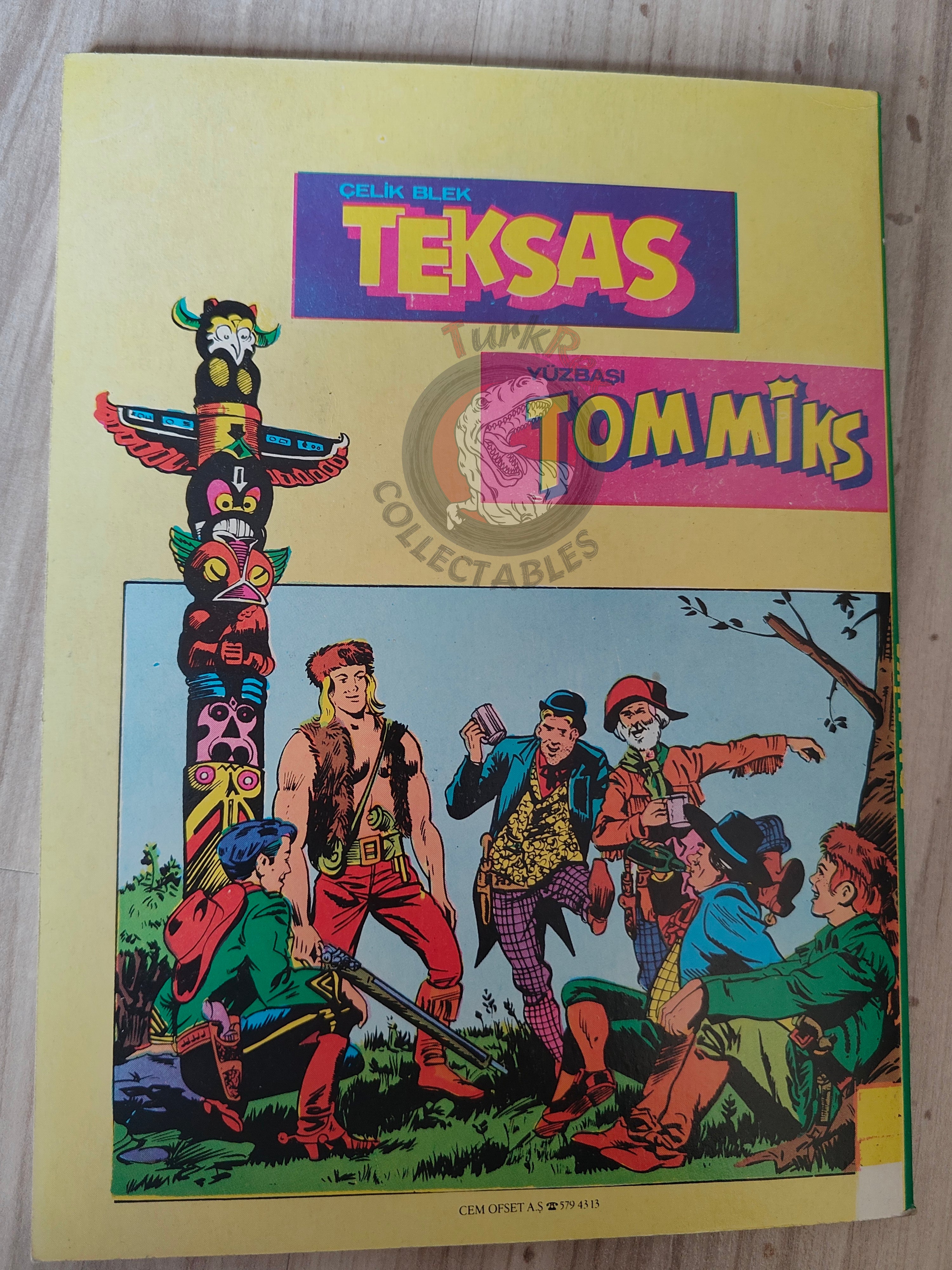 Capitan Miki #1 Il Ranger del Nevada Turkish Comic Turkey EsseGesse