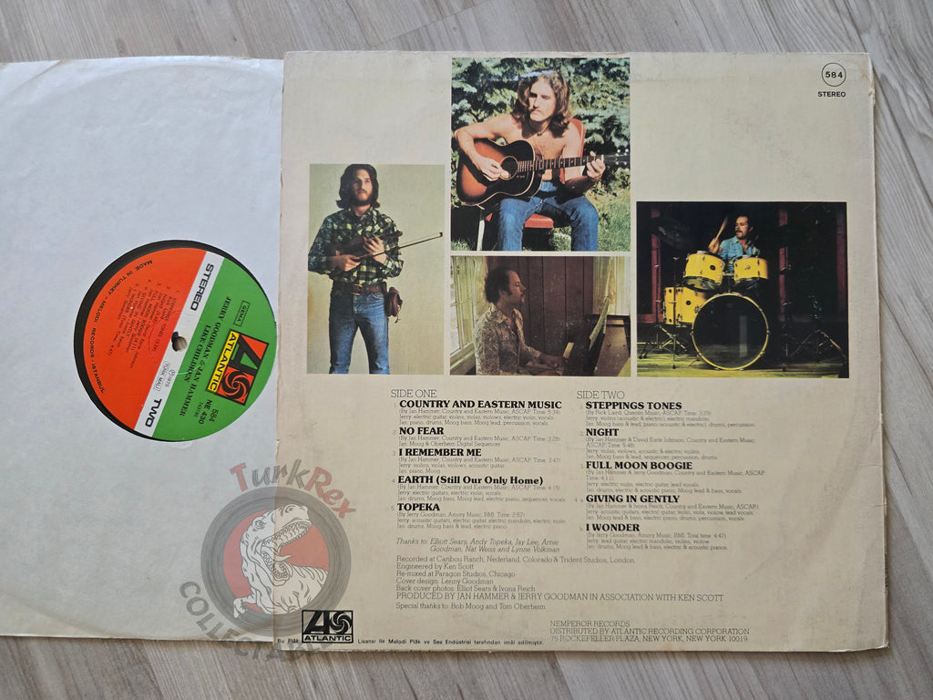 Jerry Goodman & Jan Hammer – Like Children Turkish Pressing Vinyl Turkey Edition