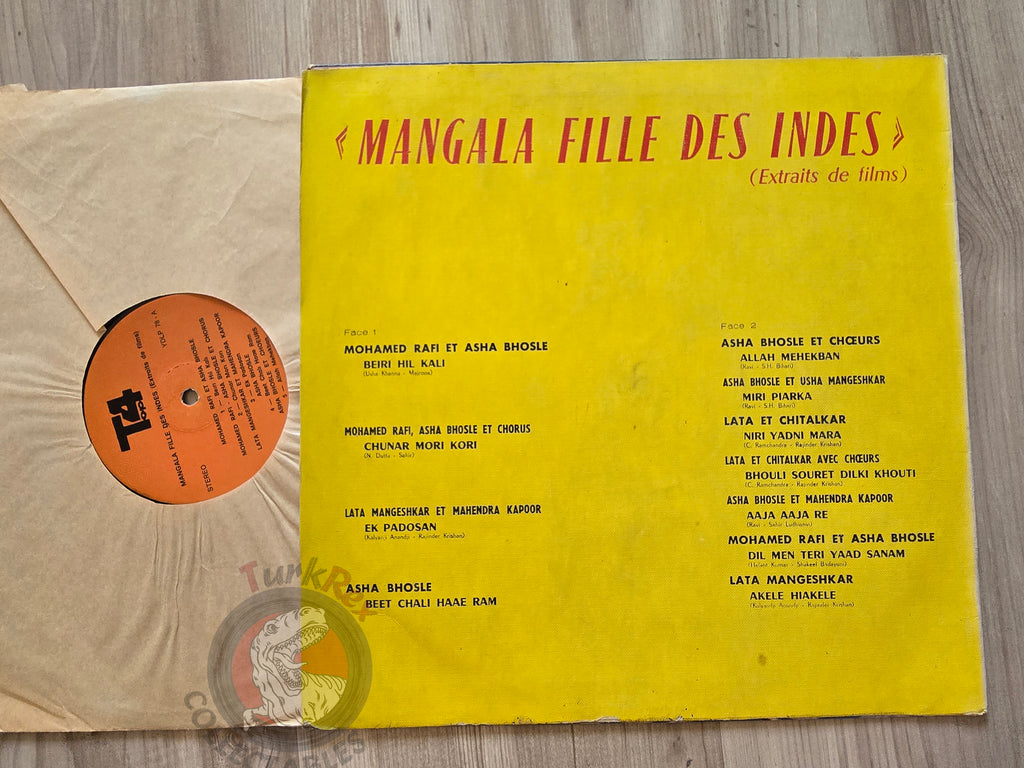 Various – Mangala Fille Des Indes Iranian Pressing Vinyl Iran Edition
