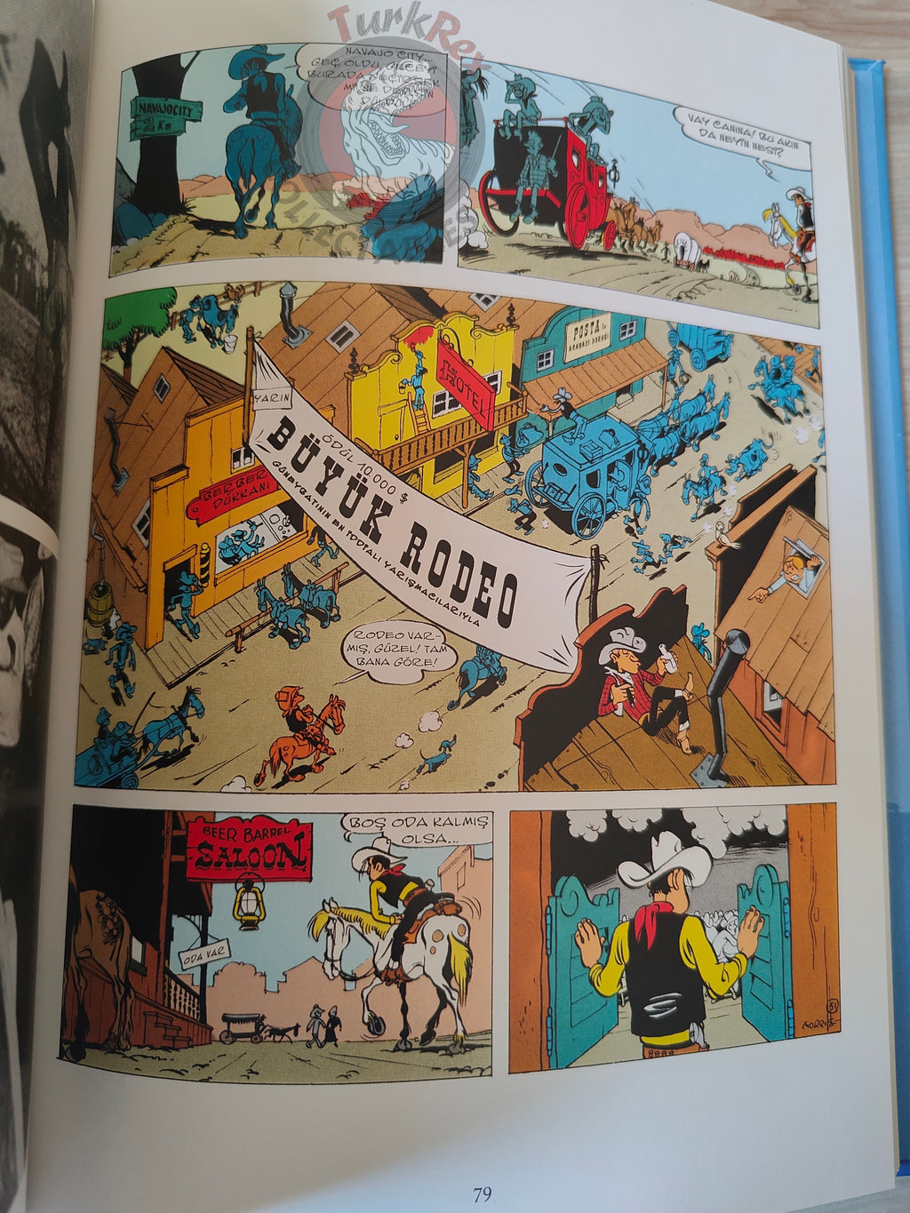 Lucky Luke – L'integrale #1 Turkish Comic Turkey Arizona Rodéo