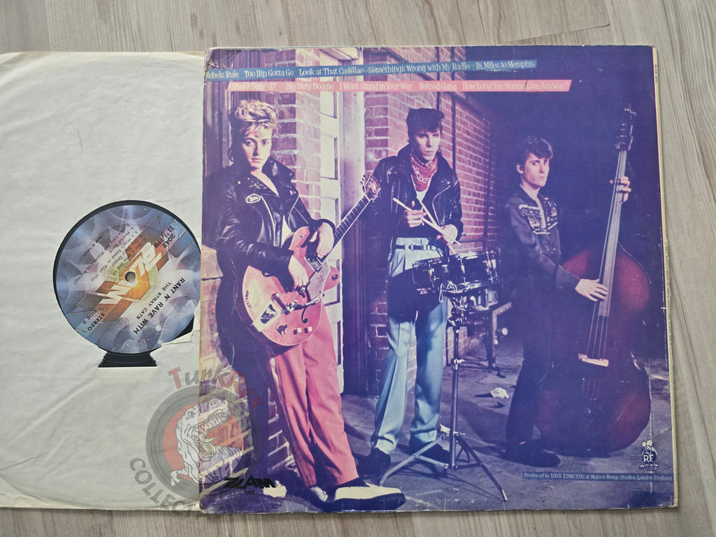 Stray Cats – Rant N' Rave With The Stray Cats Turkish Pressing Vinyl Turkey Edition