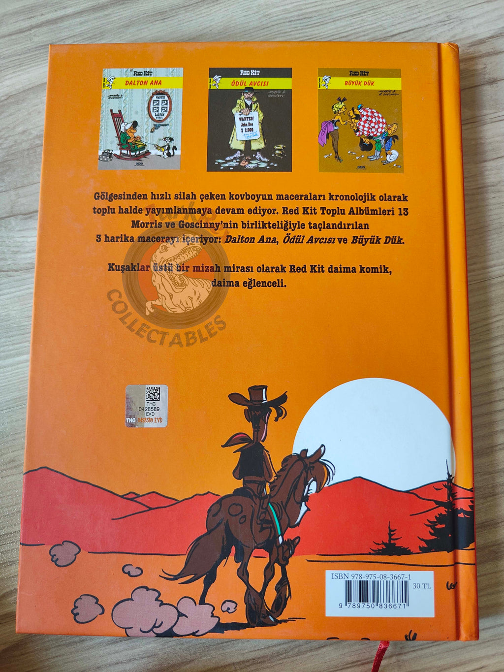 Lucky Luke – L'integrale #13 Turkish Comic Turkey Ma Dalton