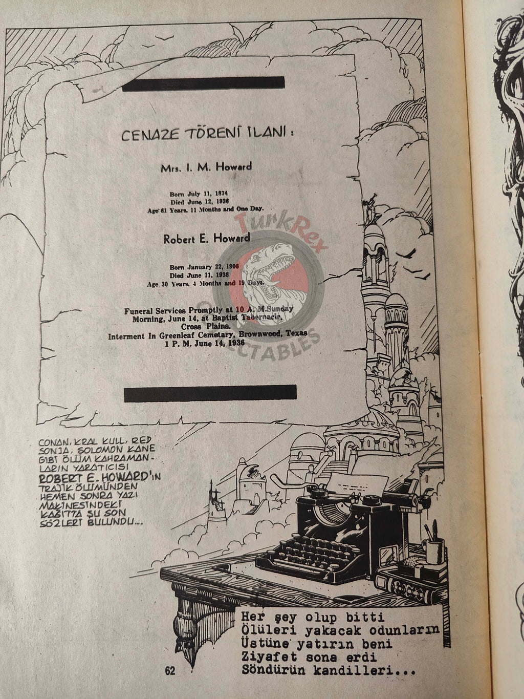 Conan & Tarzan #199 1994 Turkish Comic Turkey