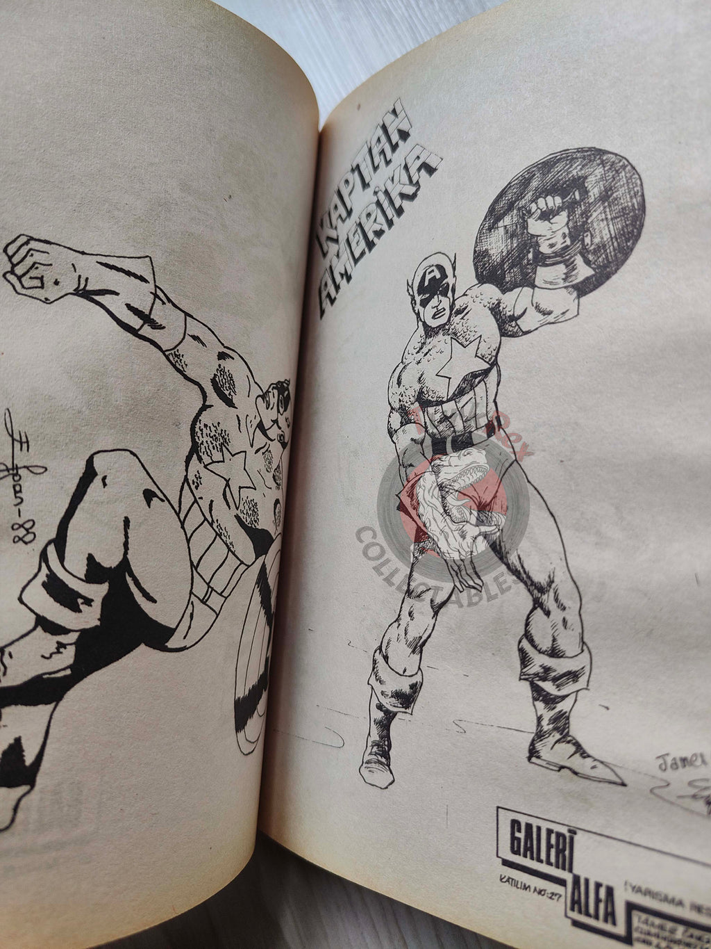 Captain America – Volume 4 1989 Turkish Comic Turkey Falcon