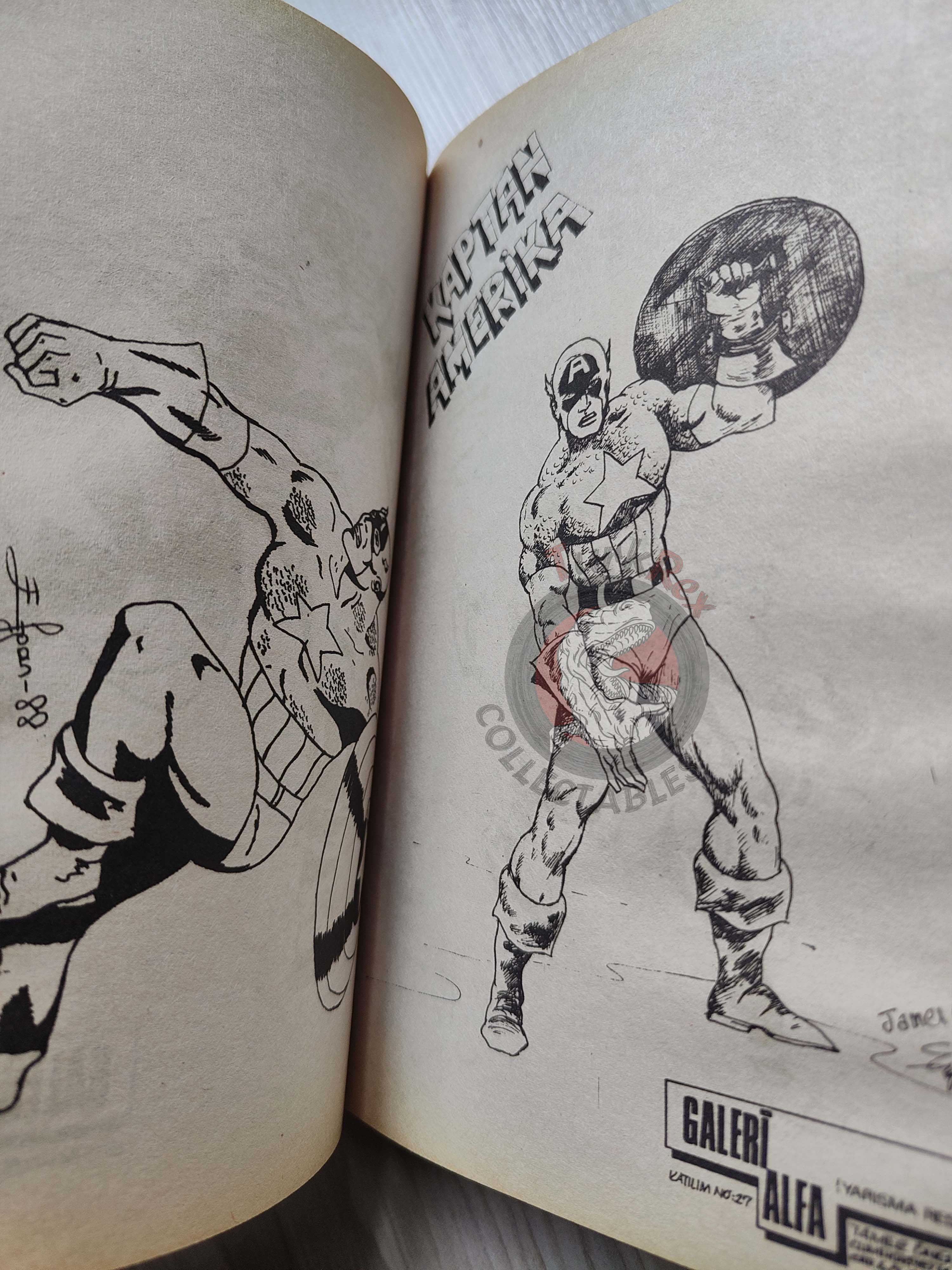 Captain America – Volume 4 1989 Turkish Comic Turkey Falcon