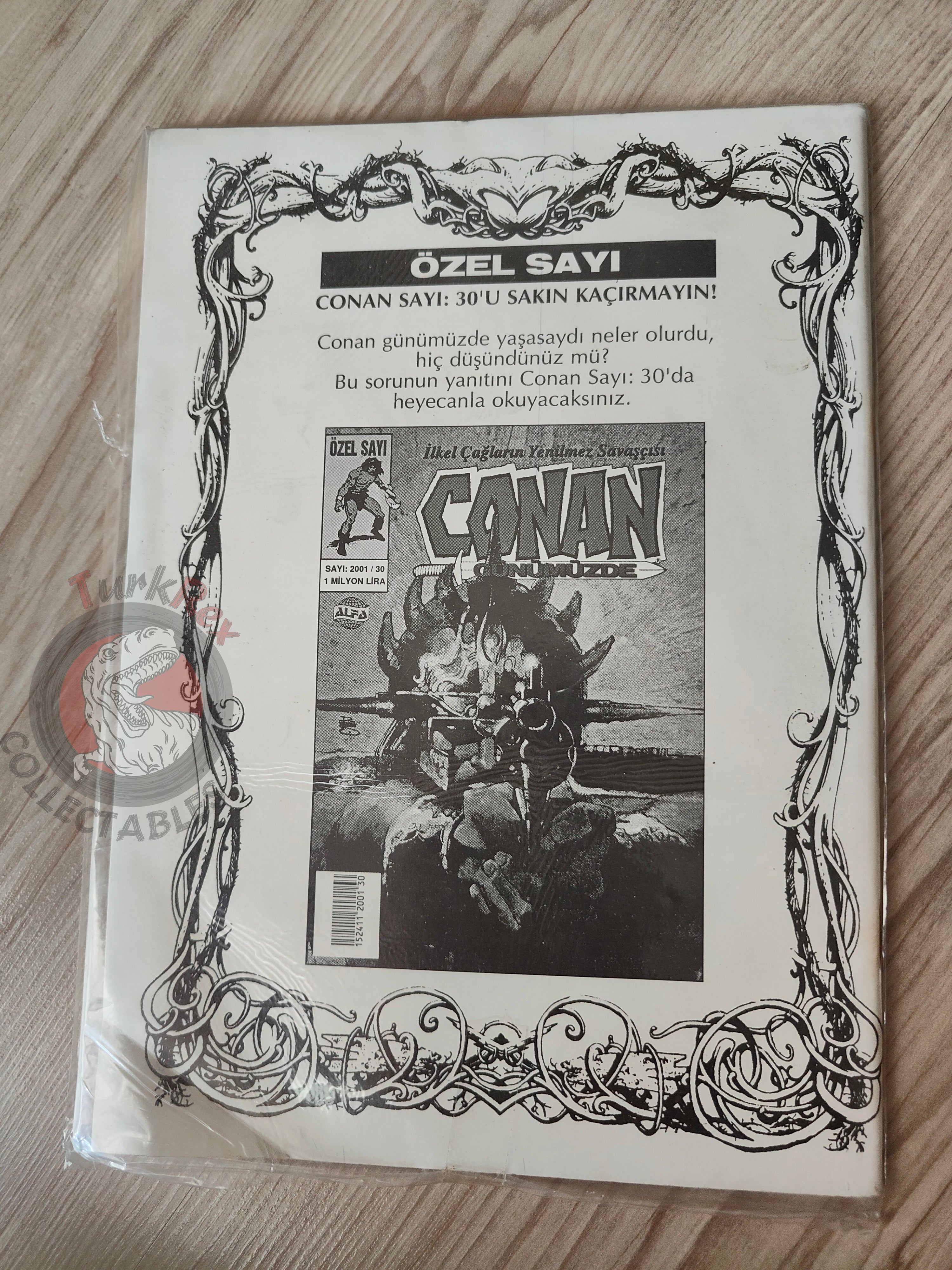 Imparator Conan #8 Conan the King #48 #49 Turkish Comic Turkey Frank Frazetta