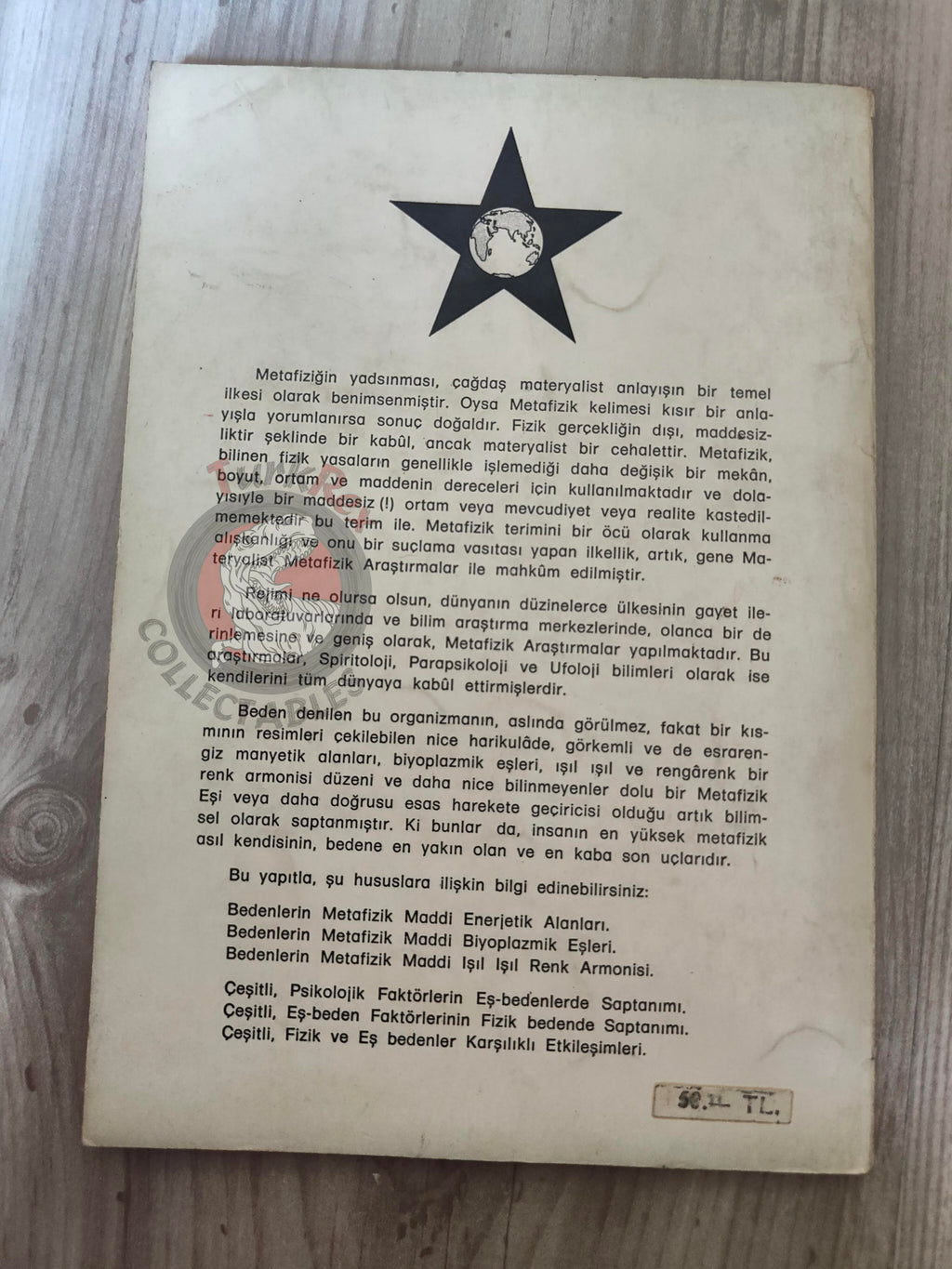 Kirlian Photography 1979 Turkish Book Turkey Parapsychology Bioenergy