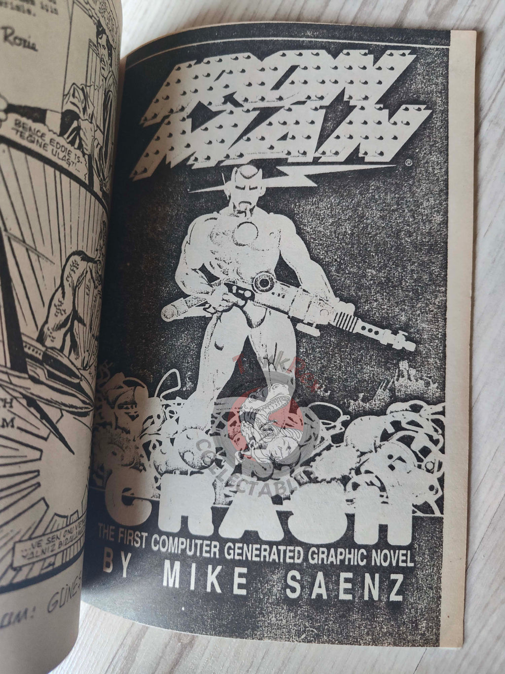 Iron Man #4 1988 Turkish Comic Turkey cover #67 inside #65 #66 #67 Crash Thor