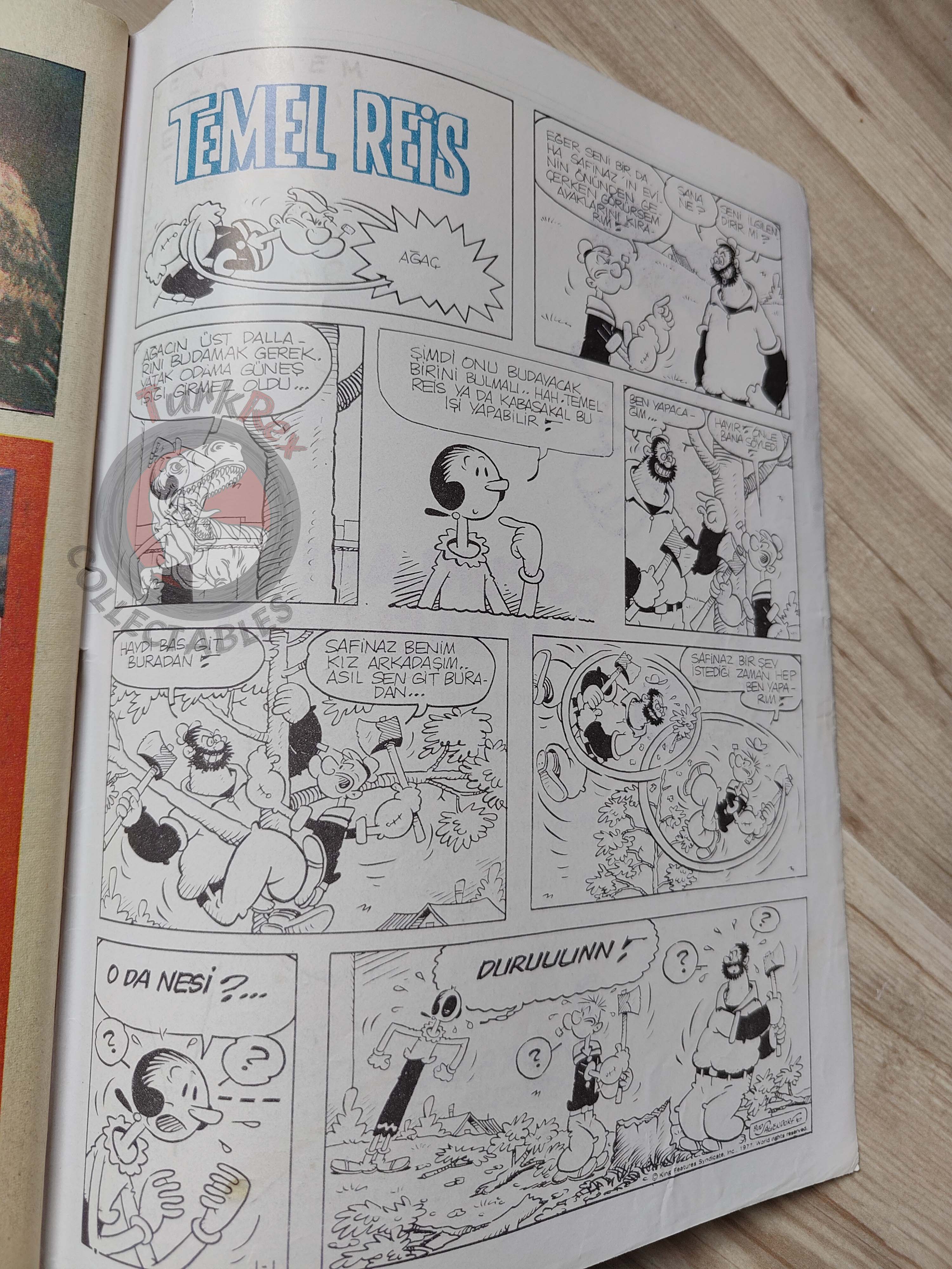 Milliyet Çocuk #12 1979 Turkish Comic Turkey Joyas Literarias Juveniles #51 Elliot Dooley