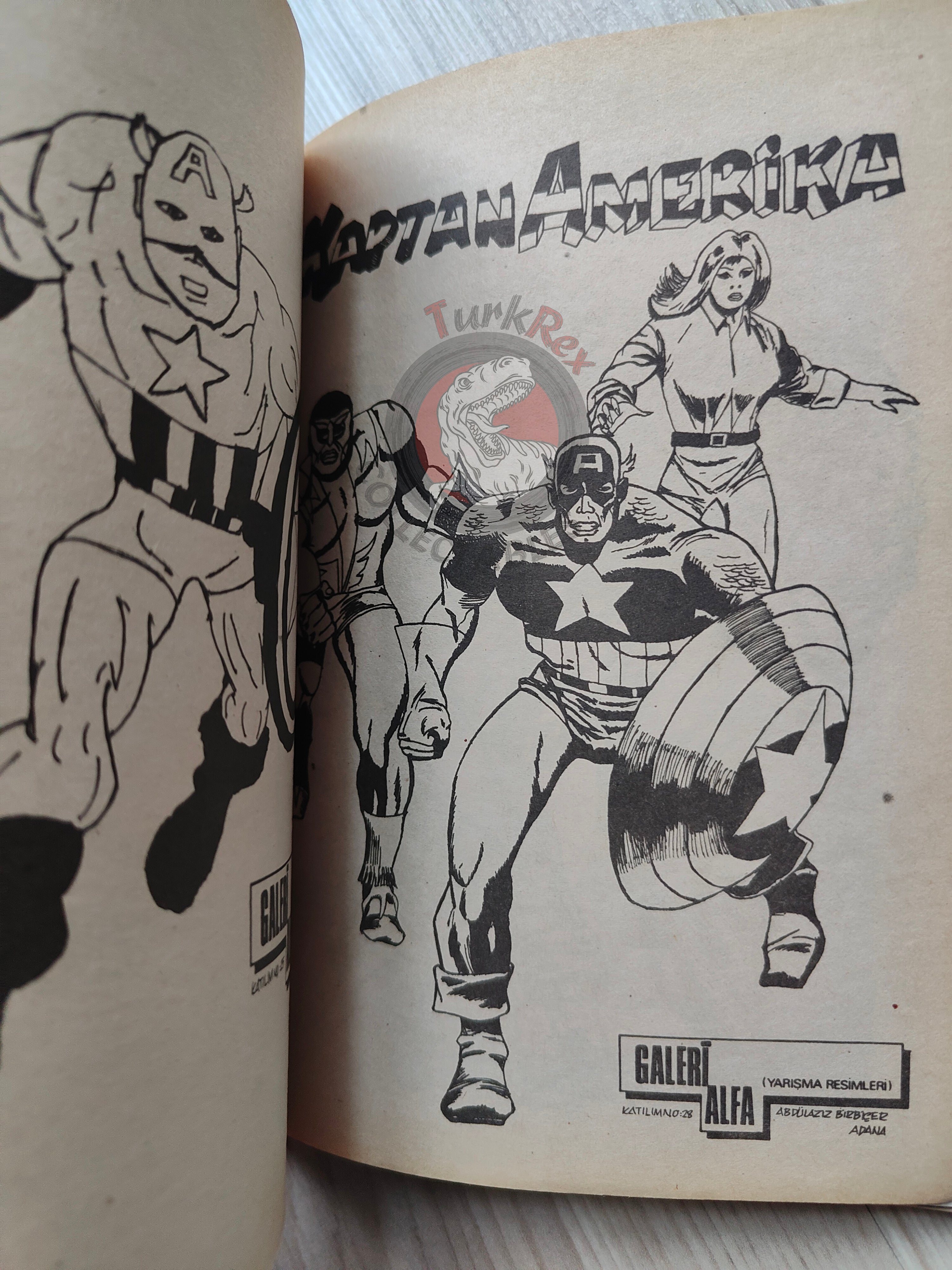 Captain America – Volume 6 1989 Turkish Comic Turkey