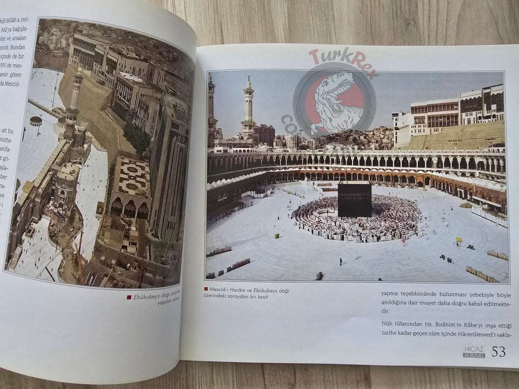 Hejaz Album: The Holy Lands in Photographs Turkish Book Turkey Mecca Kaaba