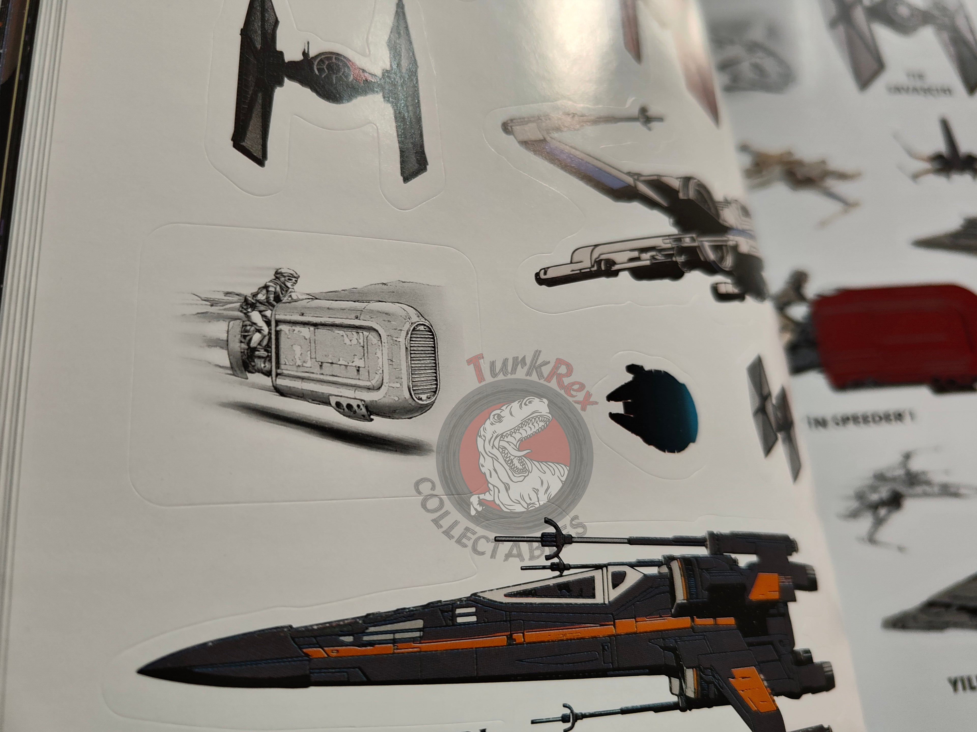 Star Wars: The Force Awakens Ultimate Stickerscapes 2016 Turkish Book Turkey