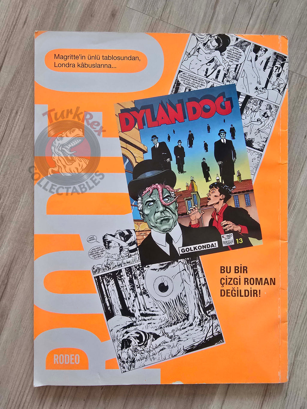 Rodeo Strip 2005 Dylan Dog Turkish Comic Mag Odie Bracy Carlo Ambrosini David Cronenberg