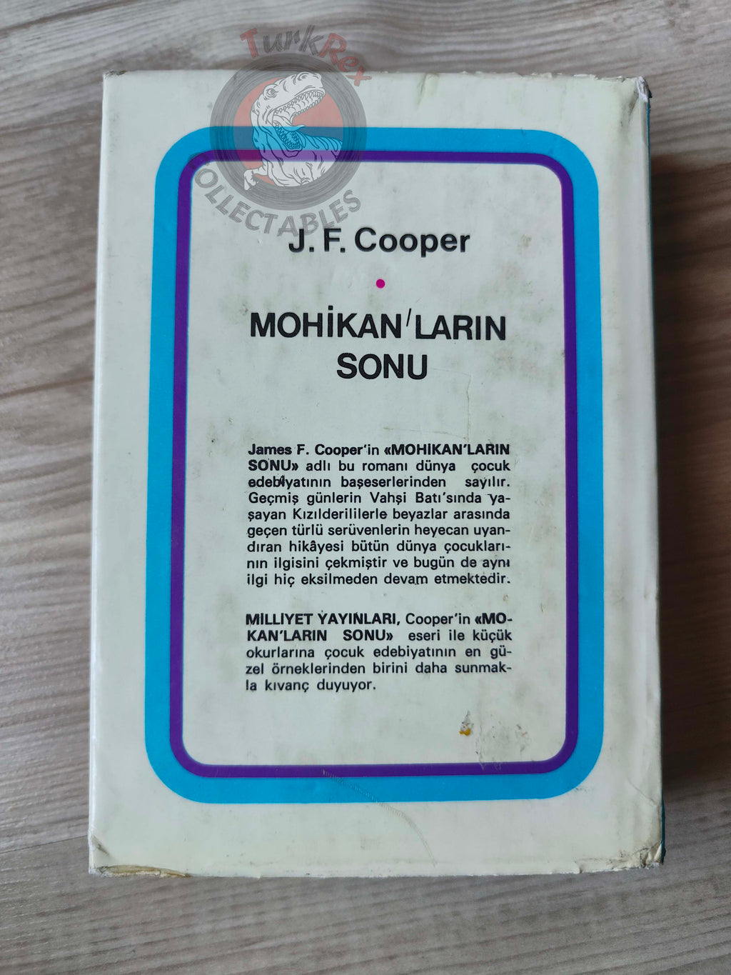 J. F. Cooper – The Last of the Mohicans 1971 HC/DJ Turkish Book Turkey Illustrated